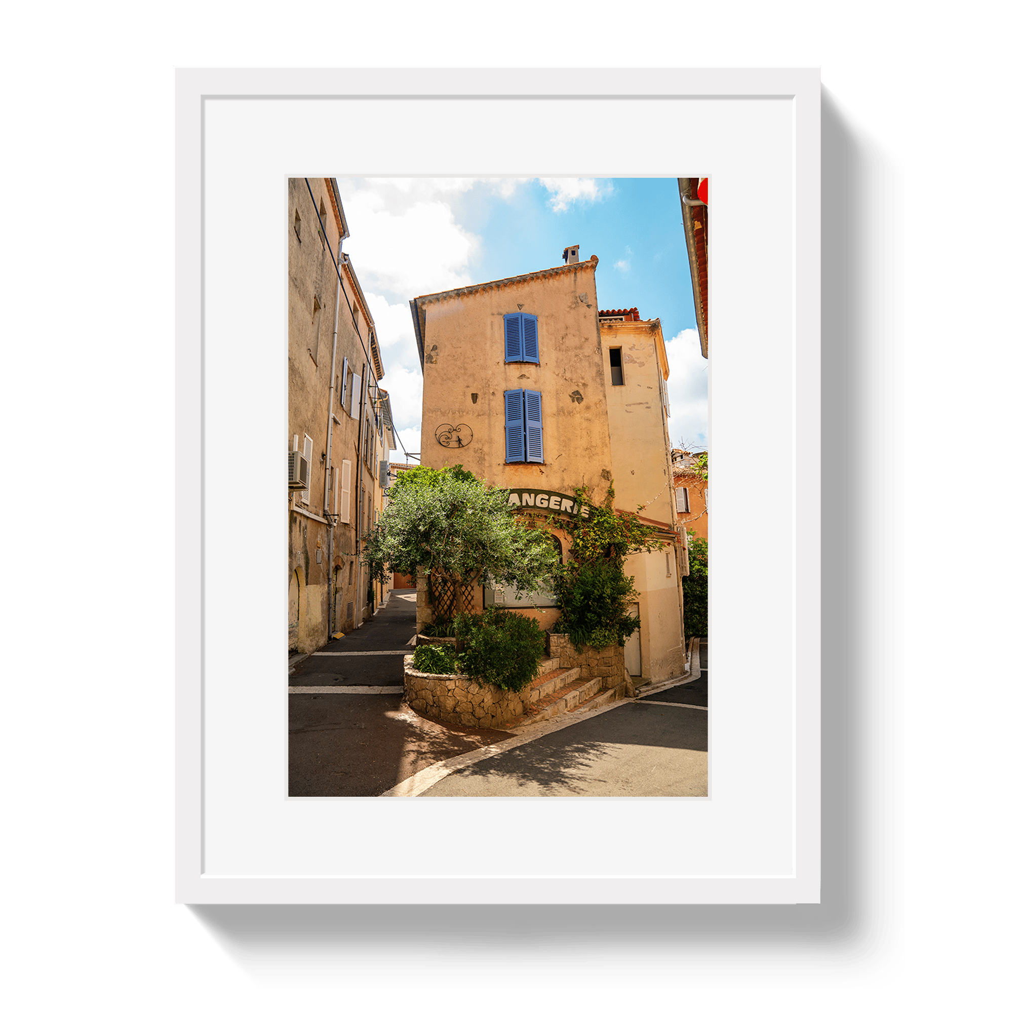 Johnny Vacay White / 11x14 / Matte Boulangerie