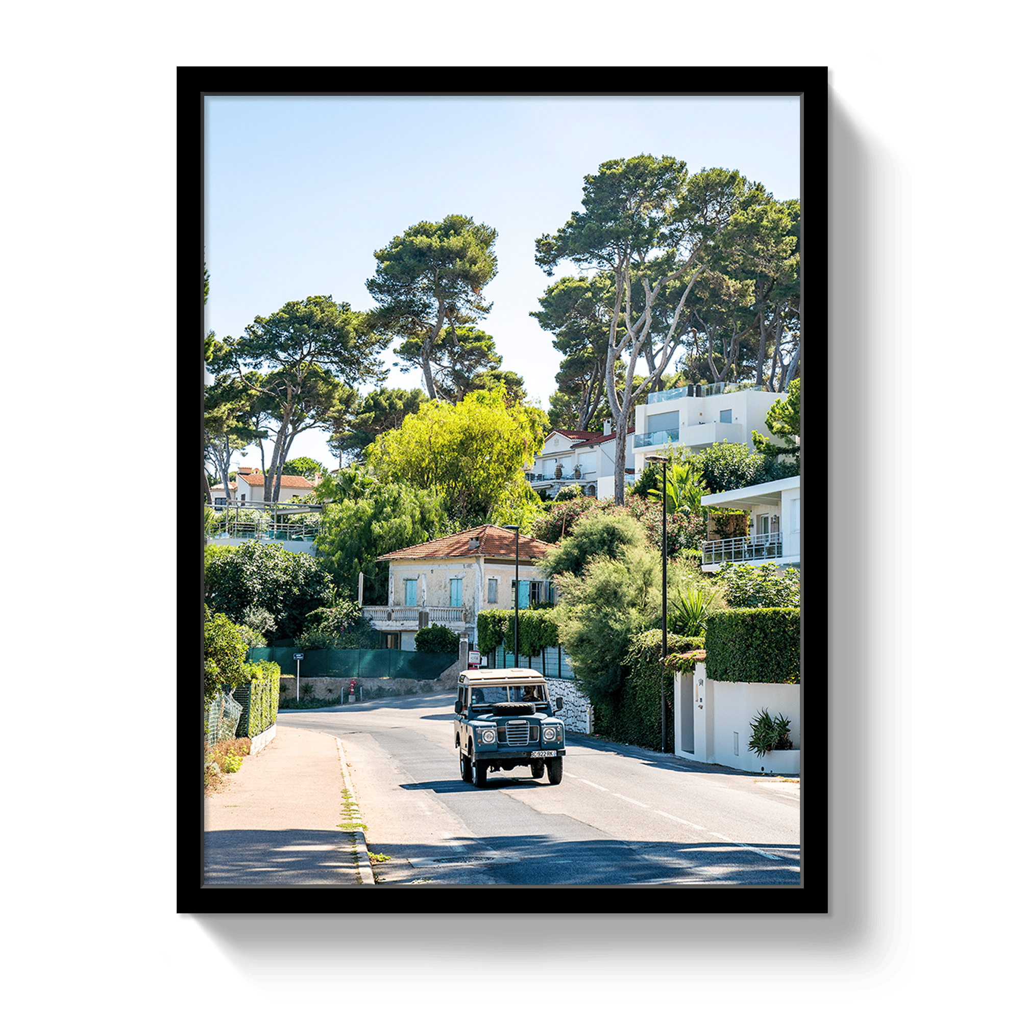 Johnny Vacay Black / 11x14 / Full Bleed French Rover