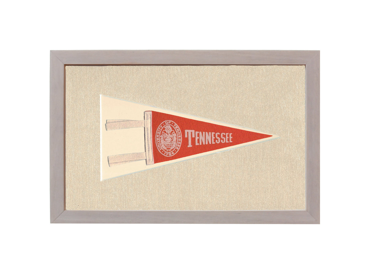 Vintage University of Tennessee Pennant