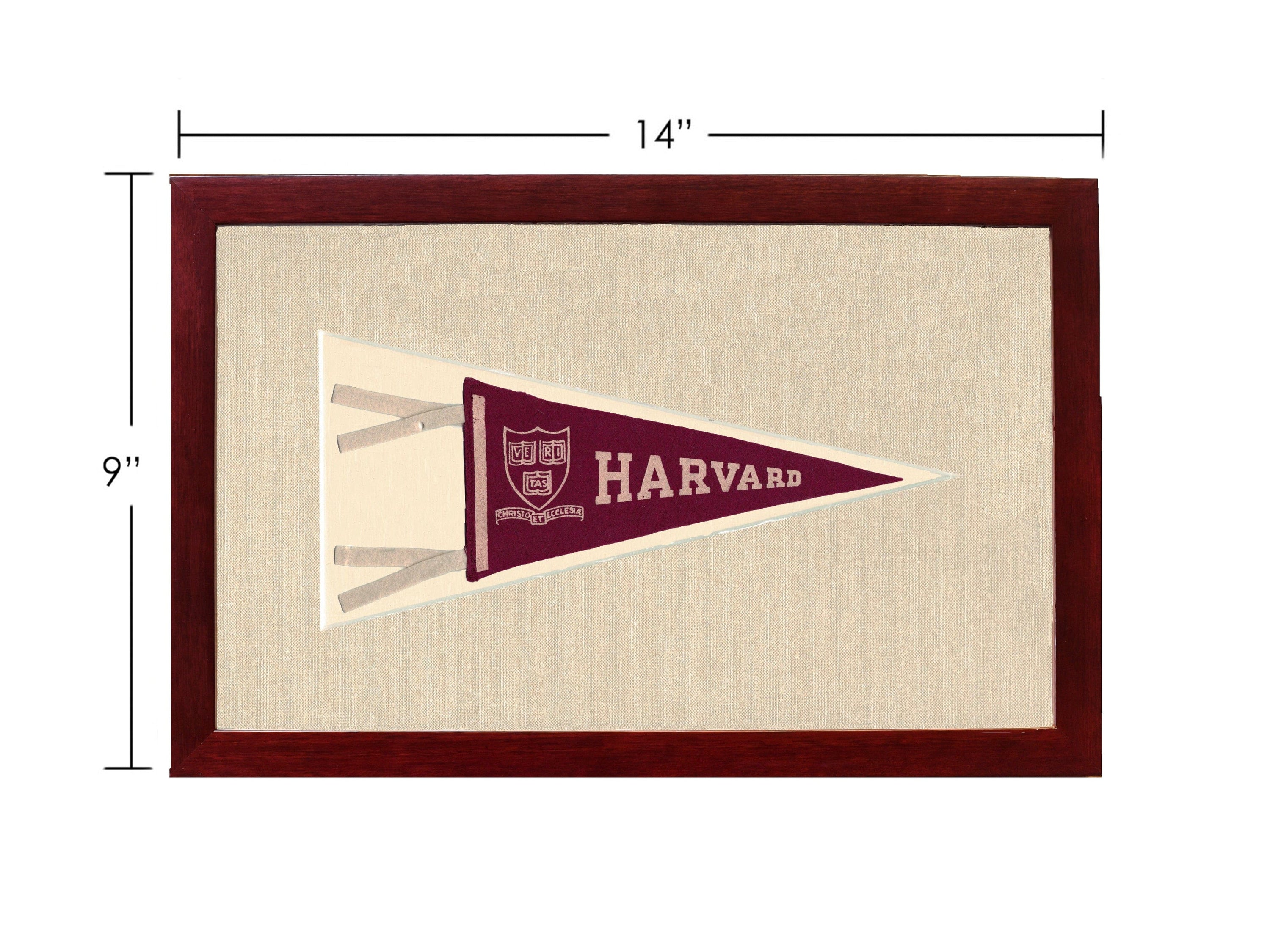 Americana Memories Vintage Pennants and Memorabilia Vintage Harvard Pennant