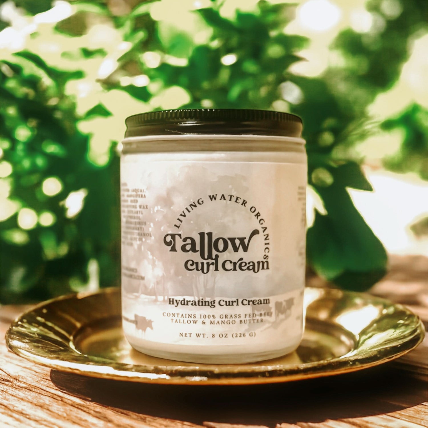 100% Grass Fed Tallow Curl Cream Tallow Tree for Curly Hair - My American Goods