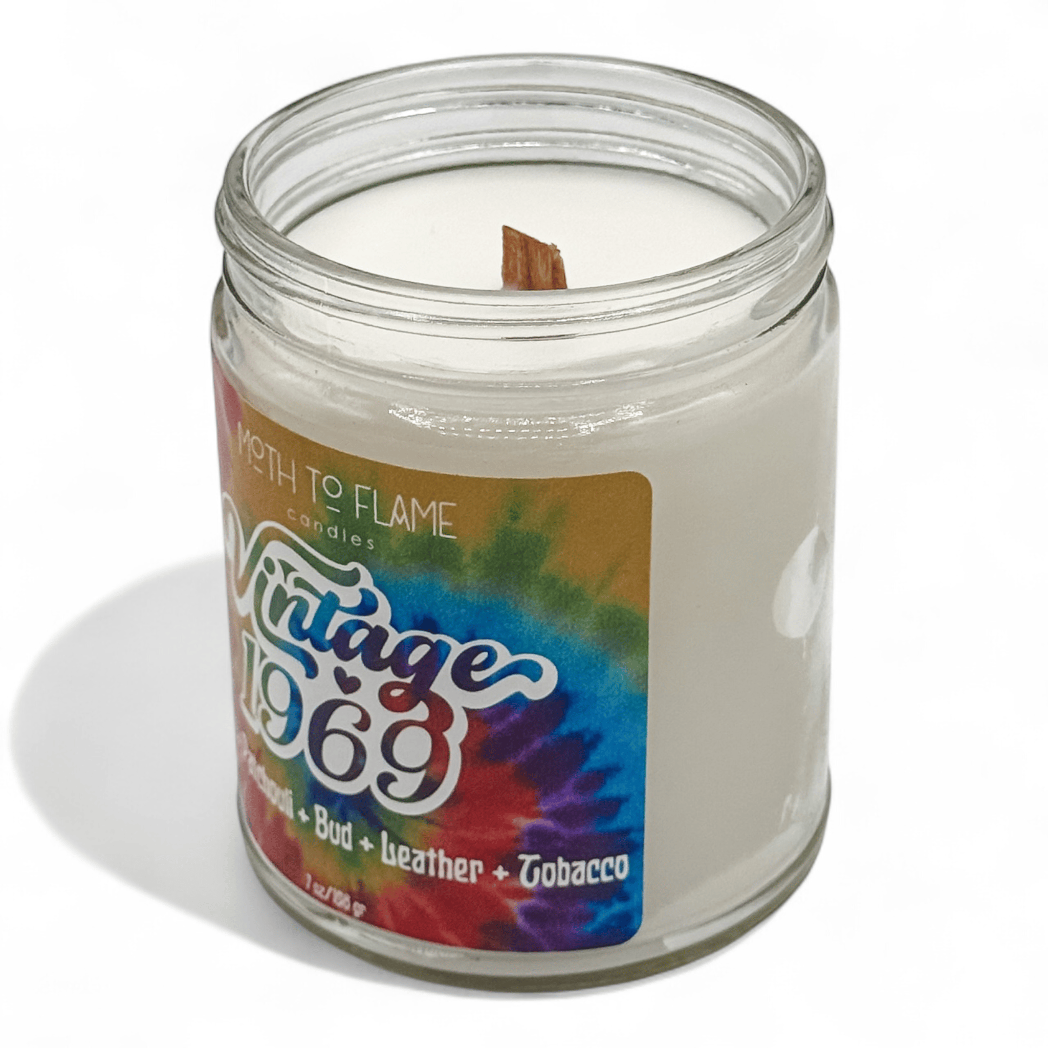 Moth to Flame Candles Candles Vintage 1969 – 7 oz / 12 oz Candle