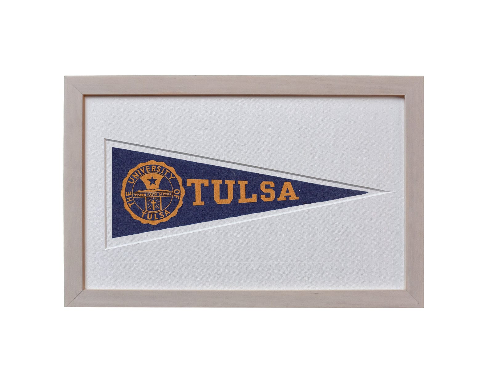 Vintage Tulsa University Hormel Pennant - My American Goods