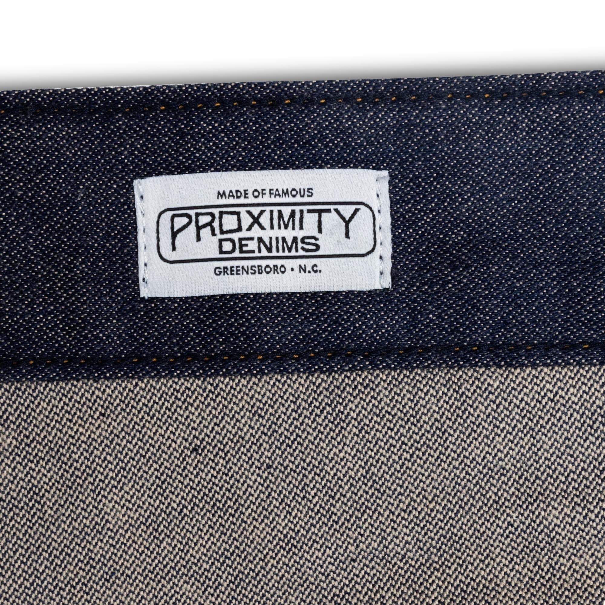 Seven Titans Straight Fit - Raw Selvedge, Proximity Manufacturing - My American Goods
