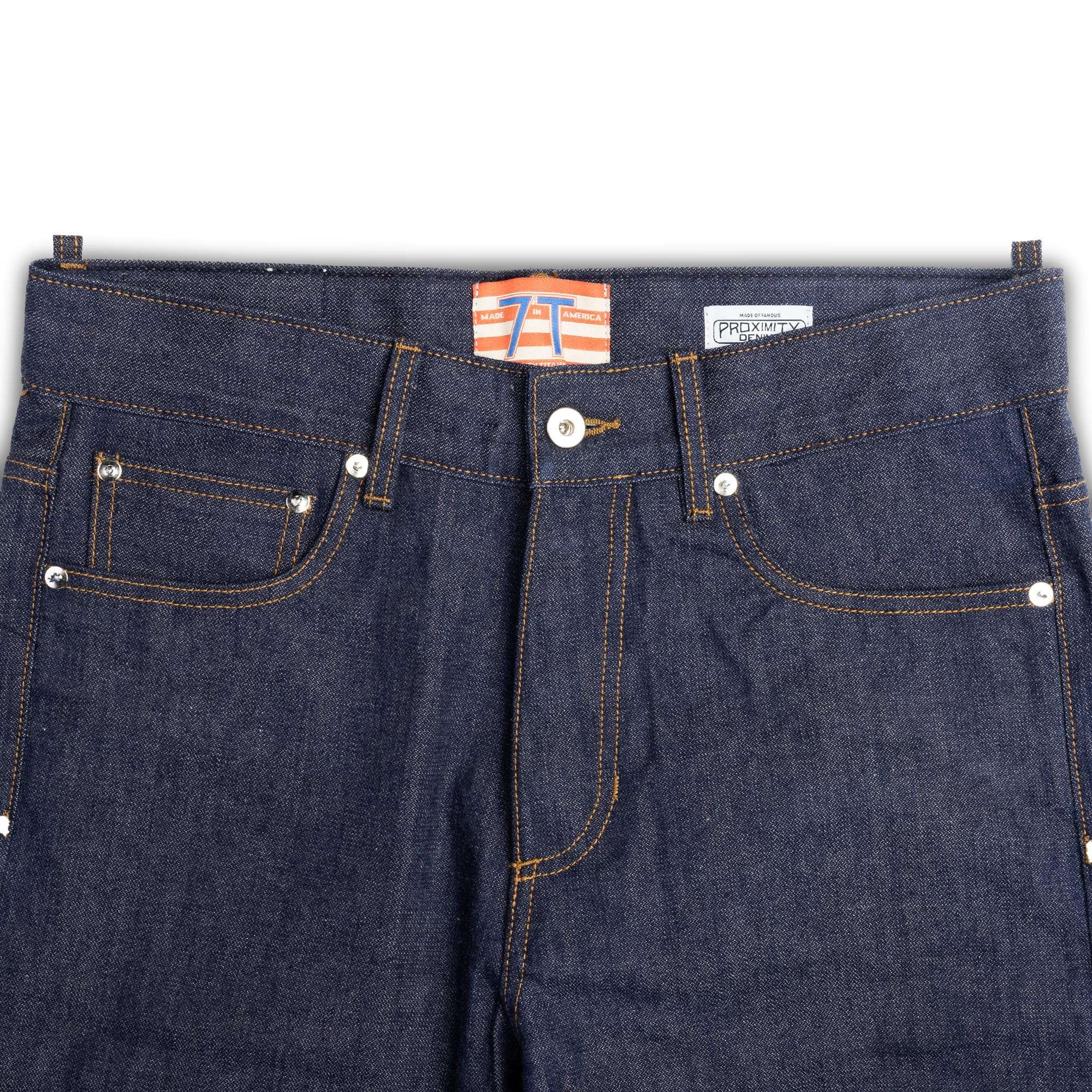 Seven Titans Straight Fit - Raw Selvedge, Proximity Manufacturing - My American Goods
