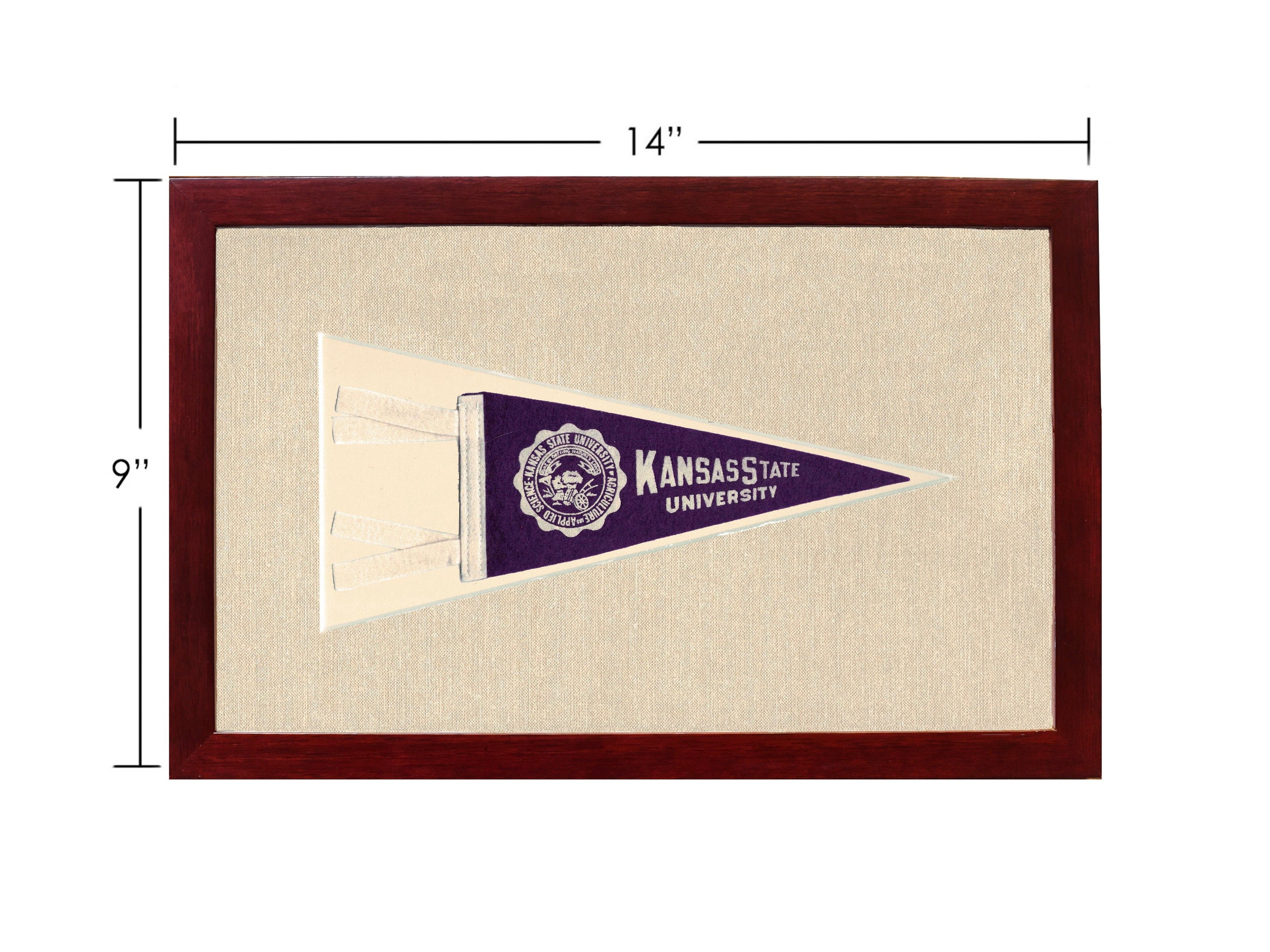 Vintage Kansas State Pennant