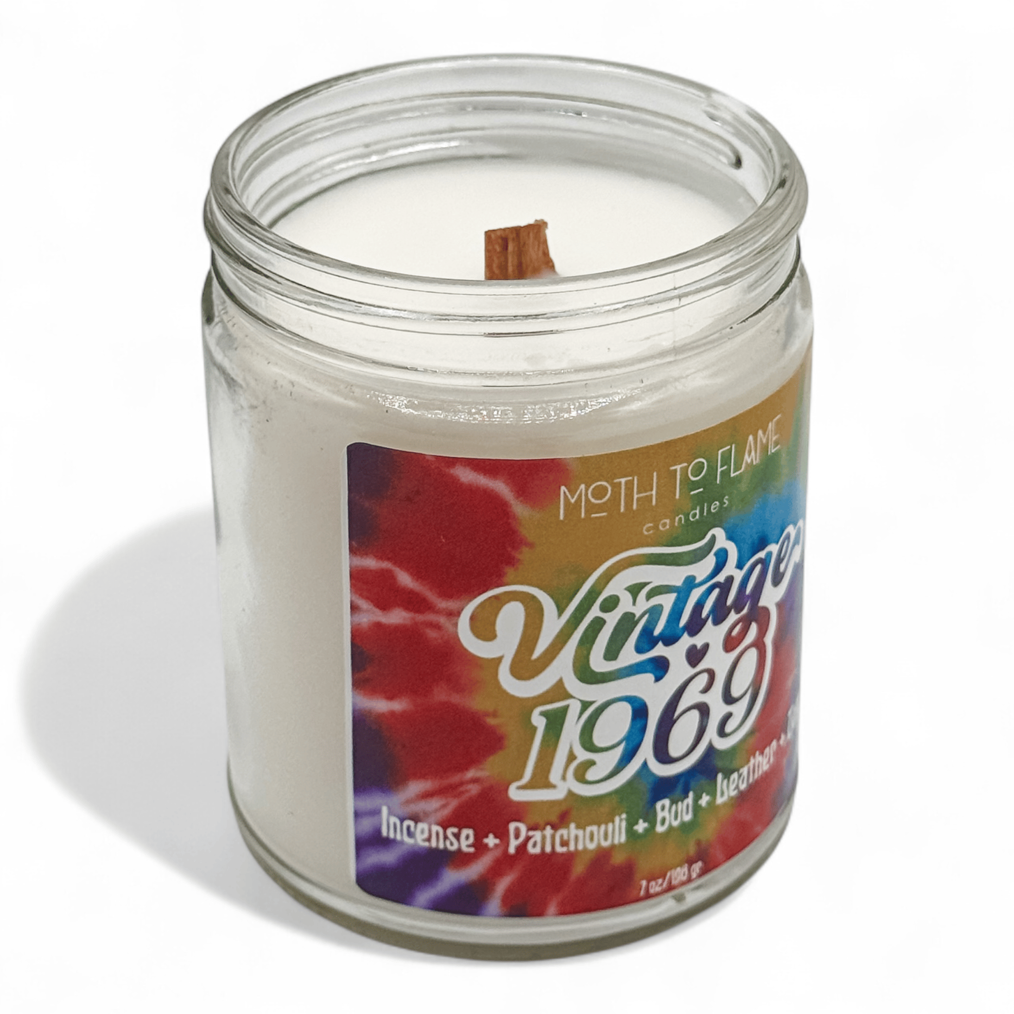 Moth to Flame Candles Candles Vintage 1969 – 7 oz / 12 oz Candle