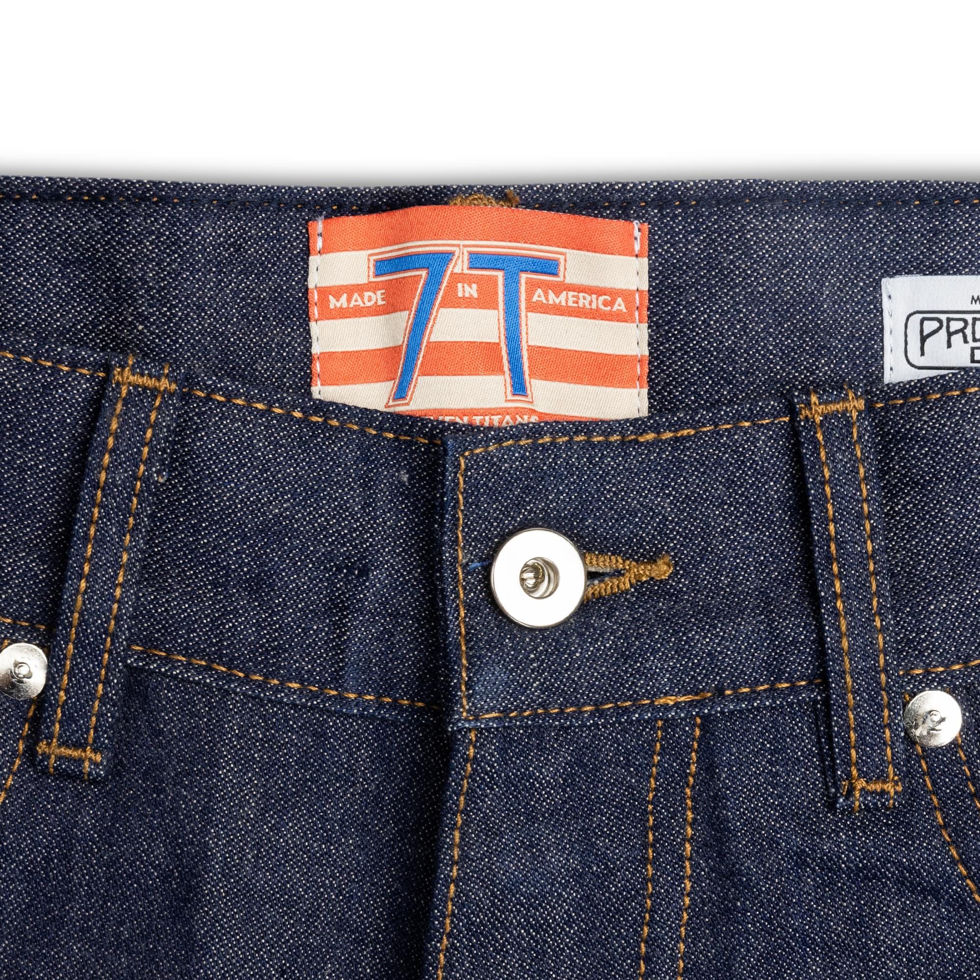 Seven Titans Slim Fit - Raw Selvedge, Proximity Manufacturing - My American Goods