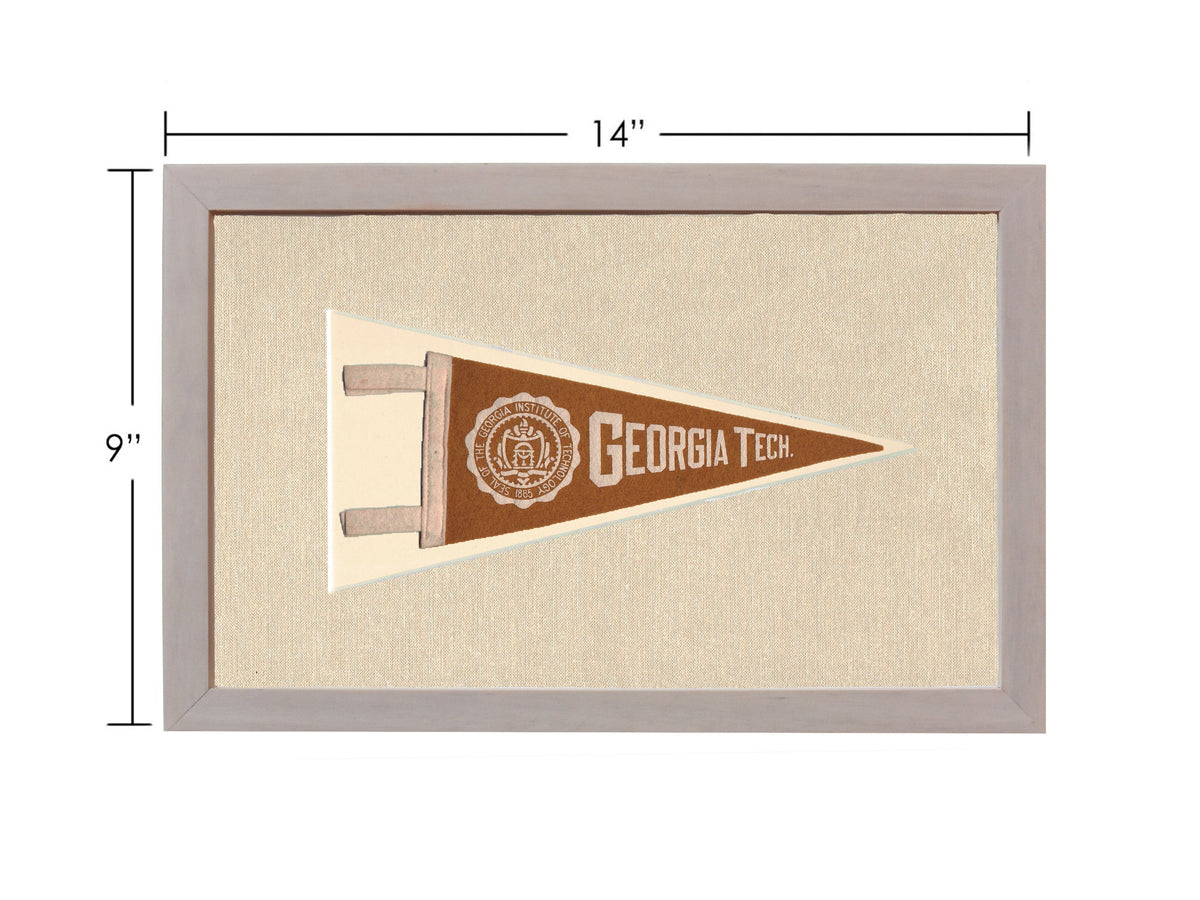 Vintage Georgia Tech Pennant