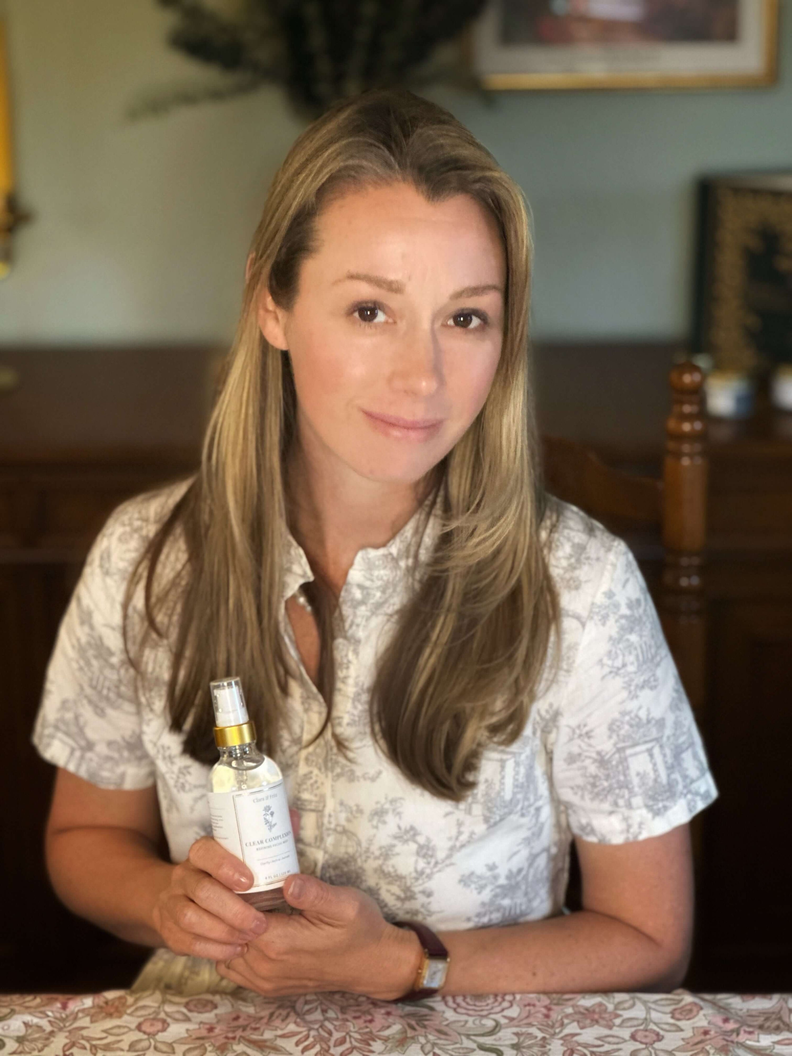 Clara & Fritz Tallow Shop Toner Clear Complexion Refining Facial Mist