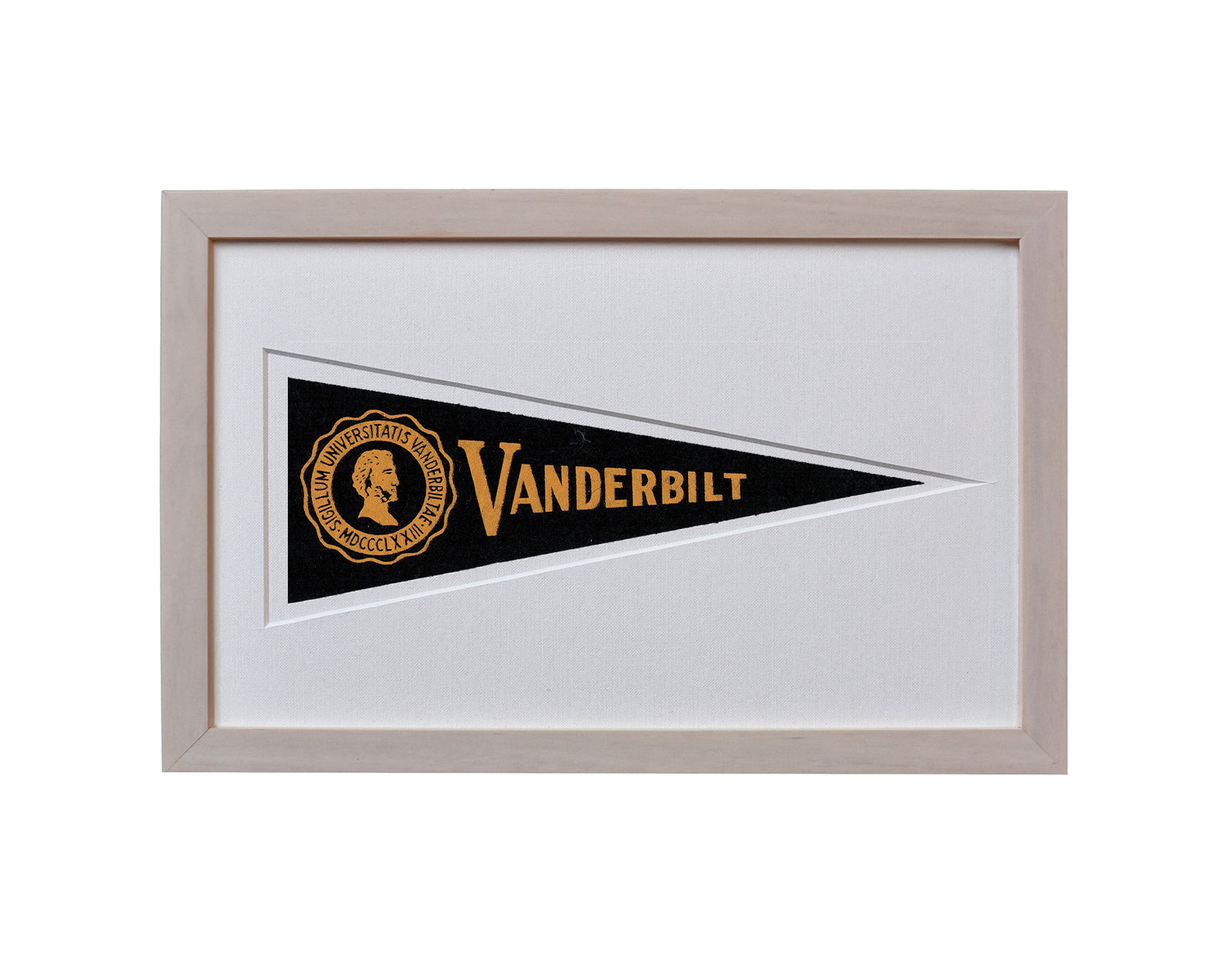 Vintage Vanderbilt University Hormel Pennant