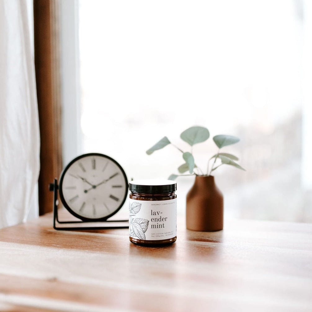 Lavender Mint Soy Candle - My American Goods