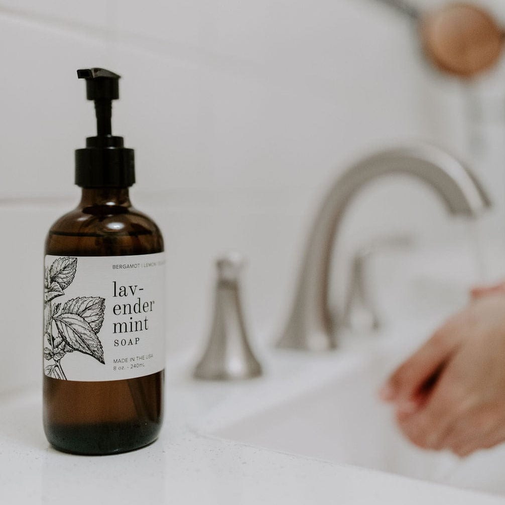 Lavender Mint Liquid Soap - My American Goods