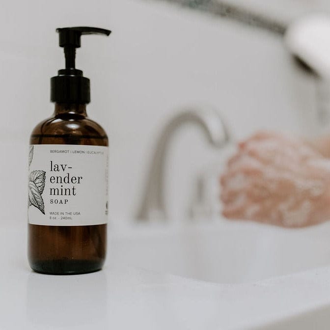 Lavender Mint Liquid Soap - My American Goods
