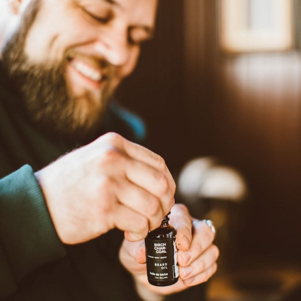 Birch Charcoal Beard Oil - My American Goods