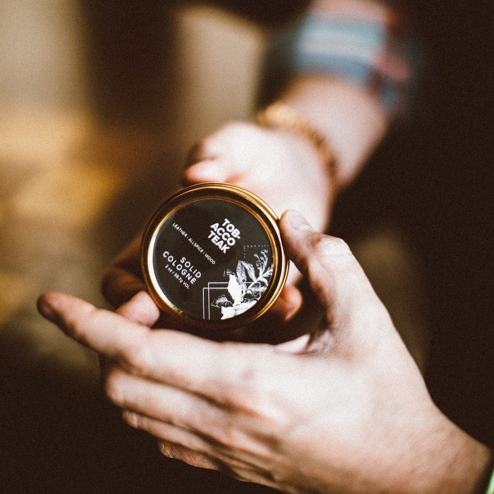 Broken Top Brands Solid Cologne Tobacco Teak Solid Cologne