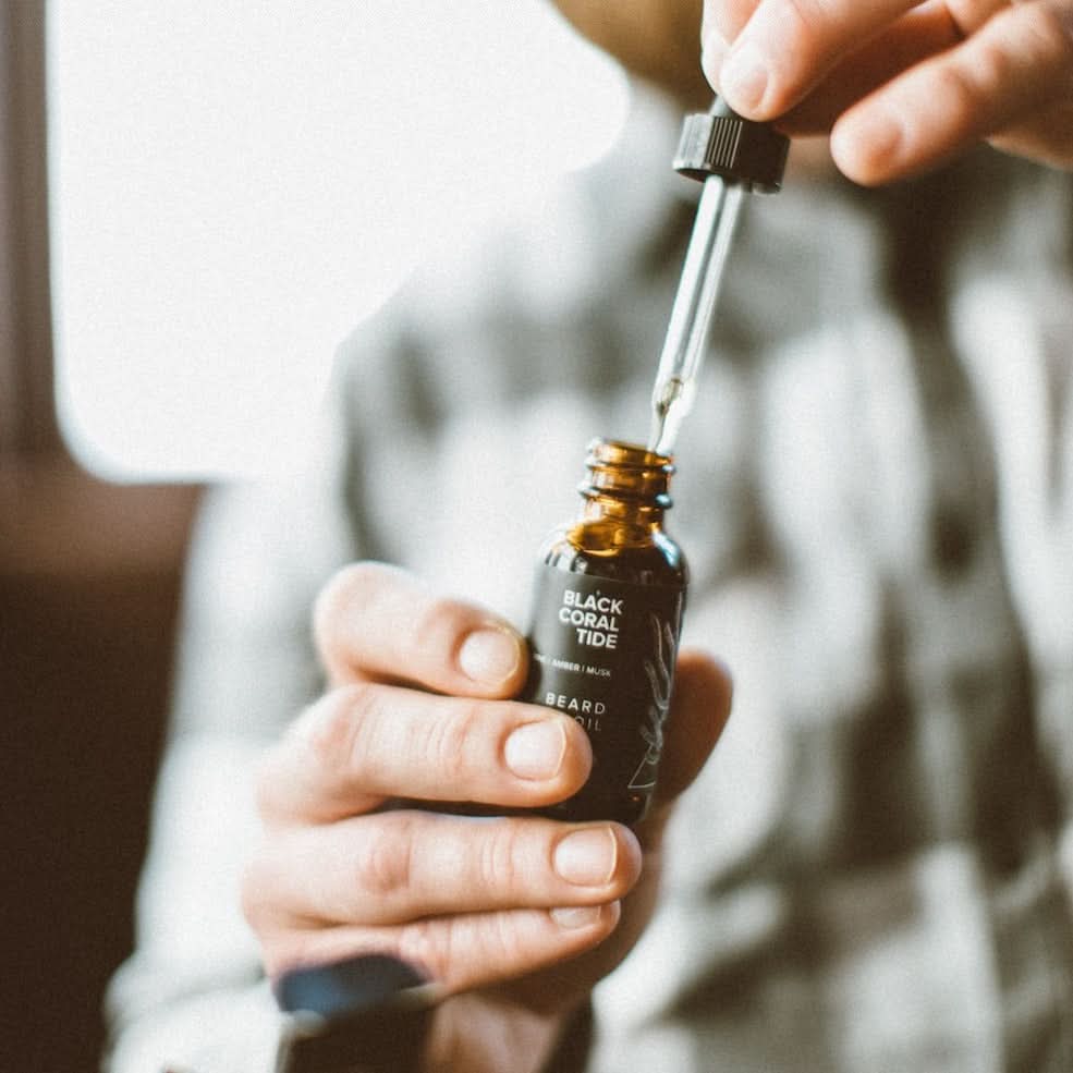Black Coral Tide Beard Oil - My American Goods