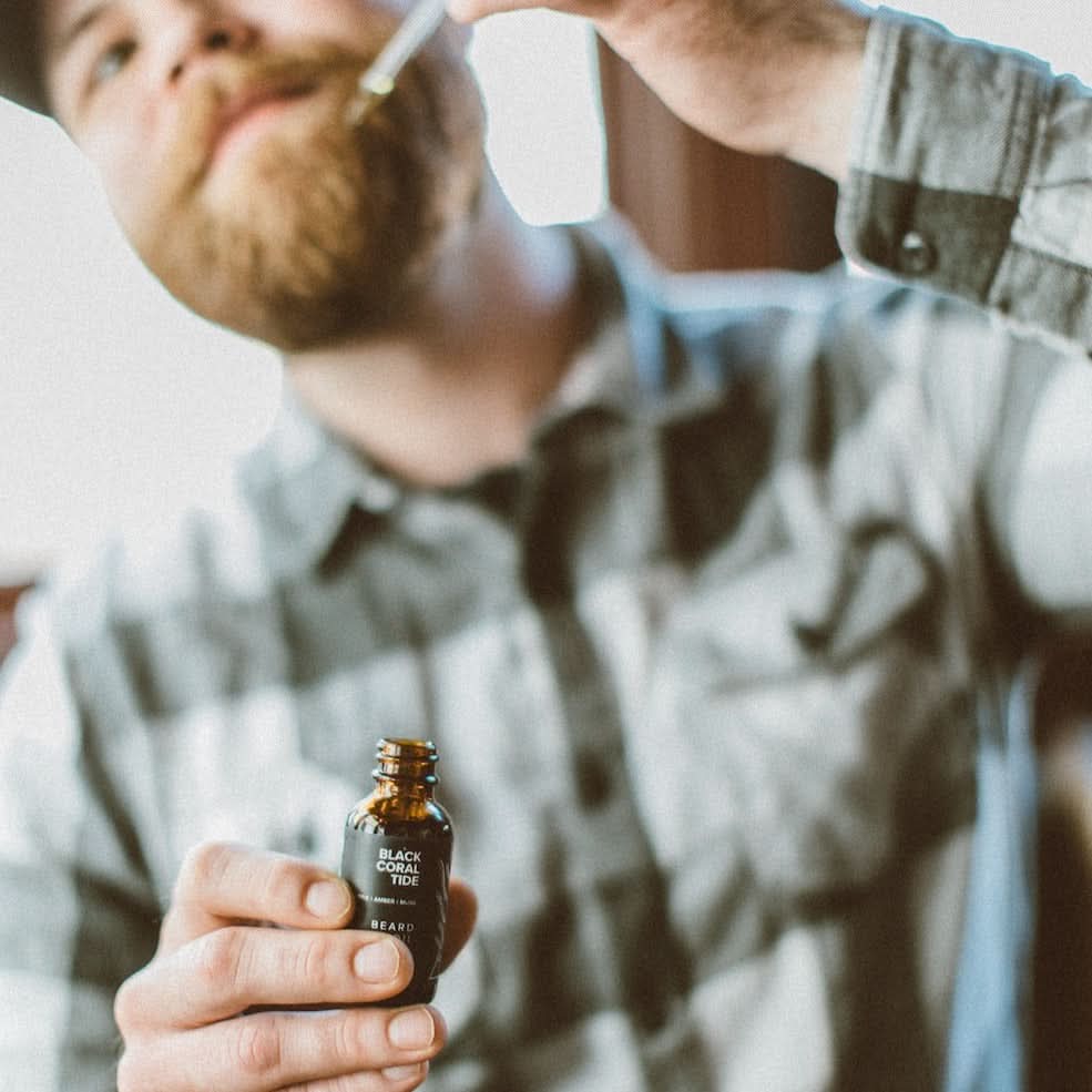Black Coral Tide Beard Oil - My American Goods