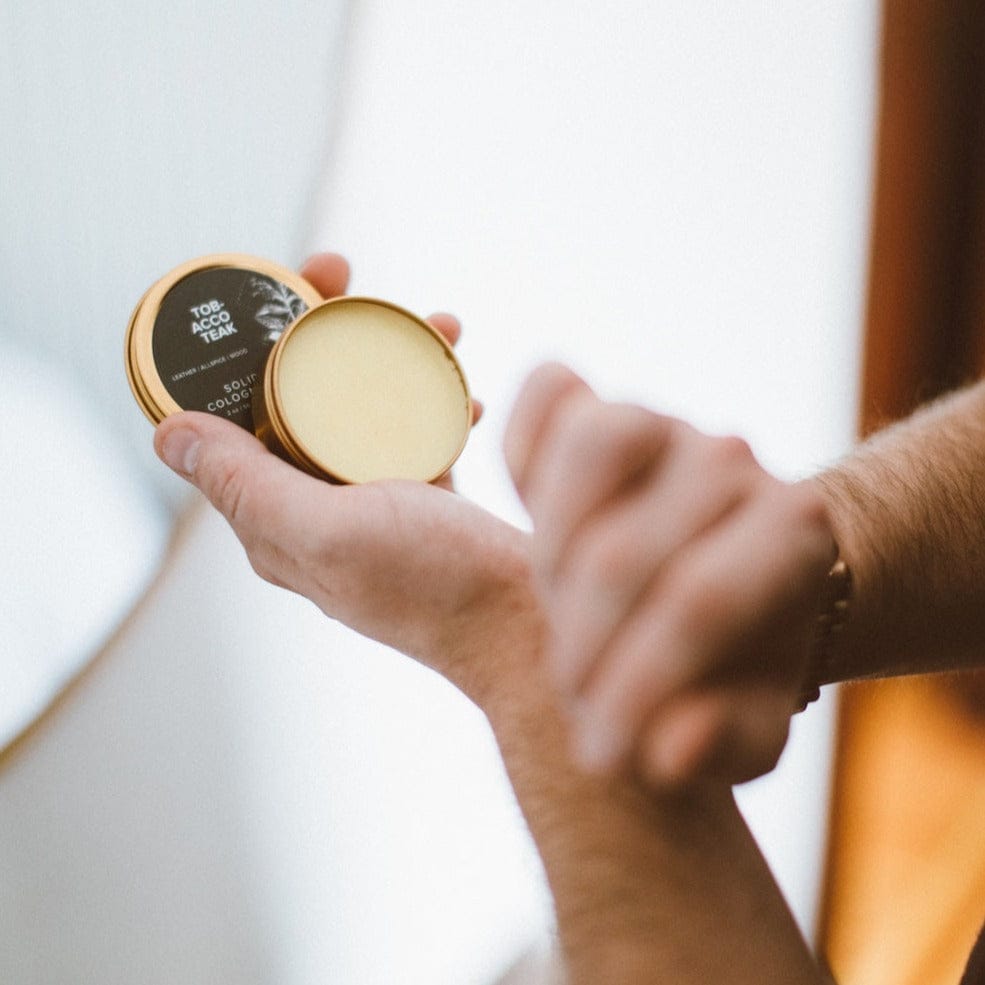 Tobacco Teak Solid Cologne - My American Goods