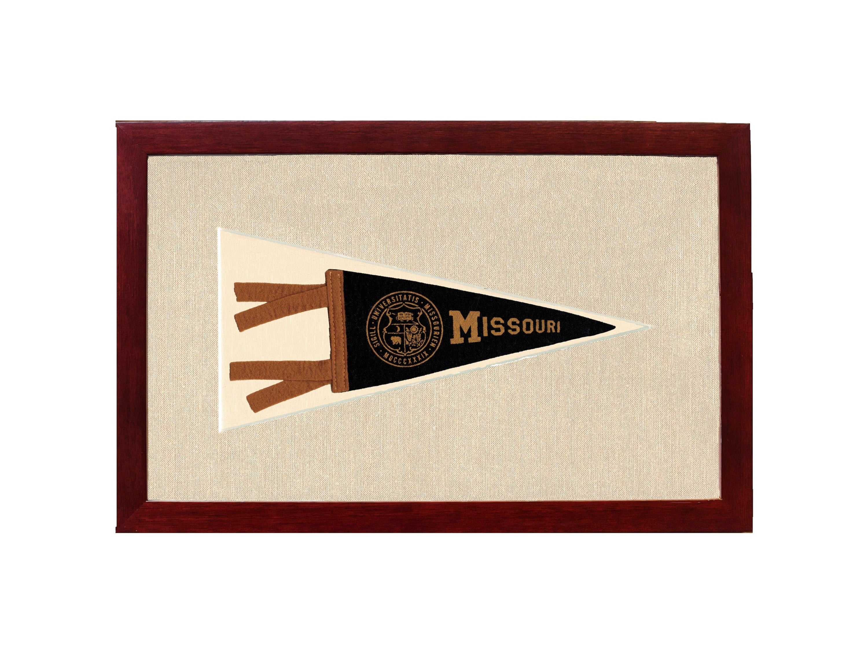 Americana Memories Vintage Pennants and Memorabilia Vintage University of Missouri Pennant