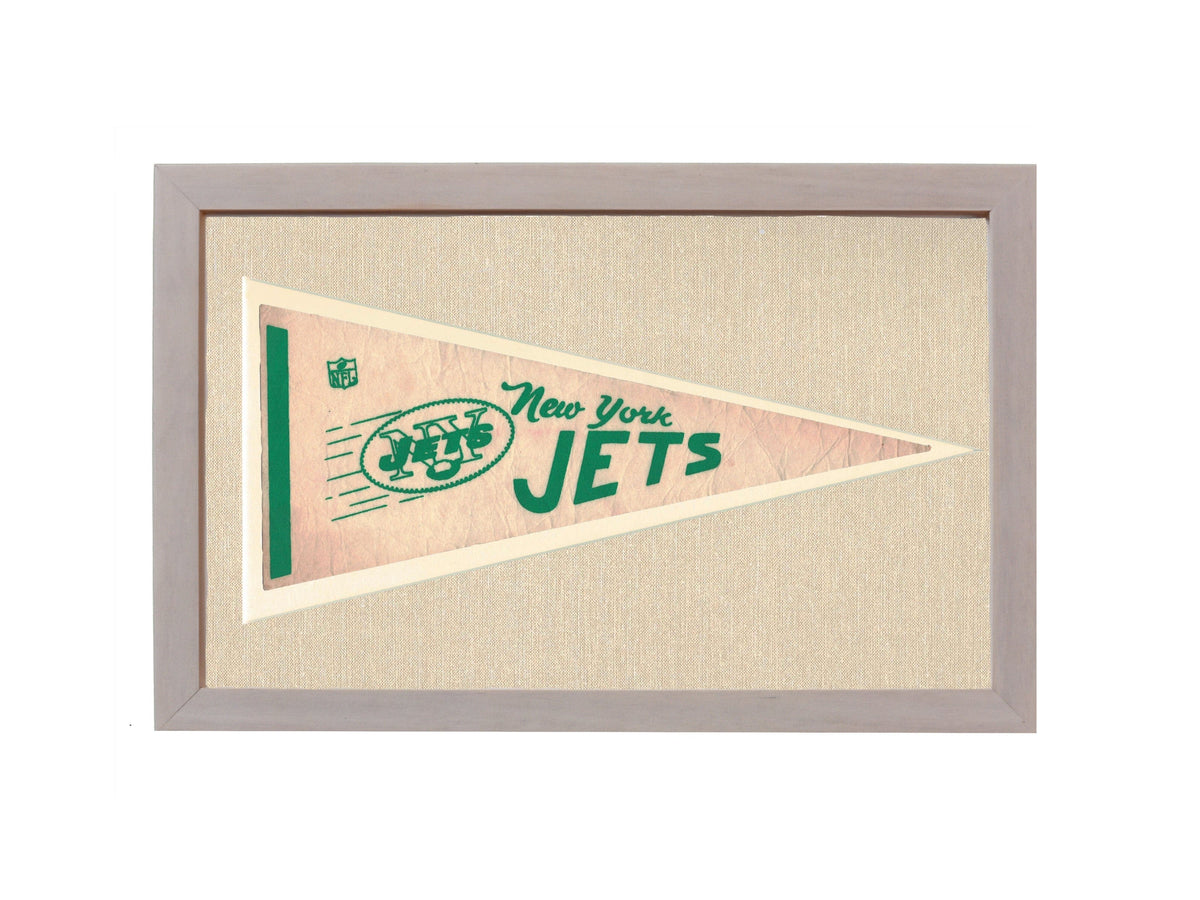 Americana Memories Vintage Pennants and Memorabilia Vintage New York Jets Pennant