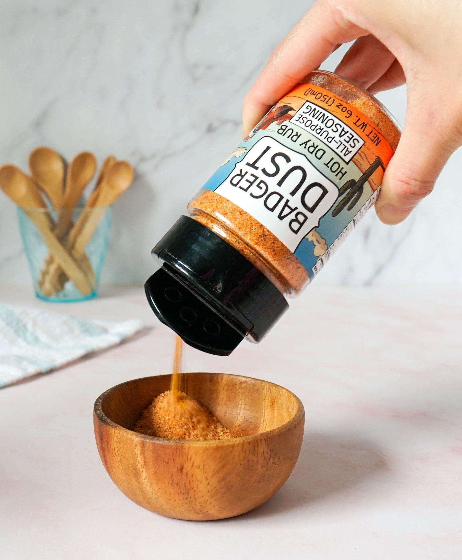 Badger Dust Hot All- Purpose Seasoning - My American Goods