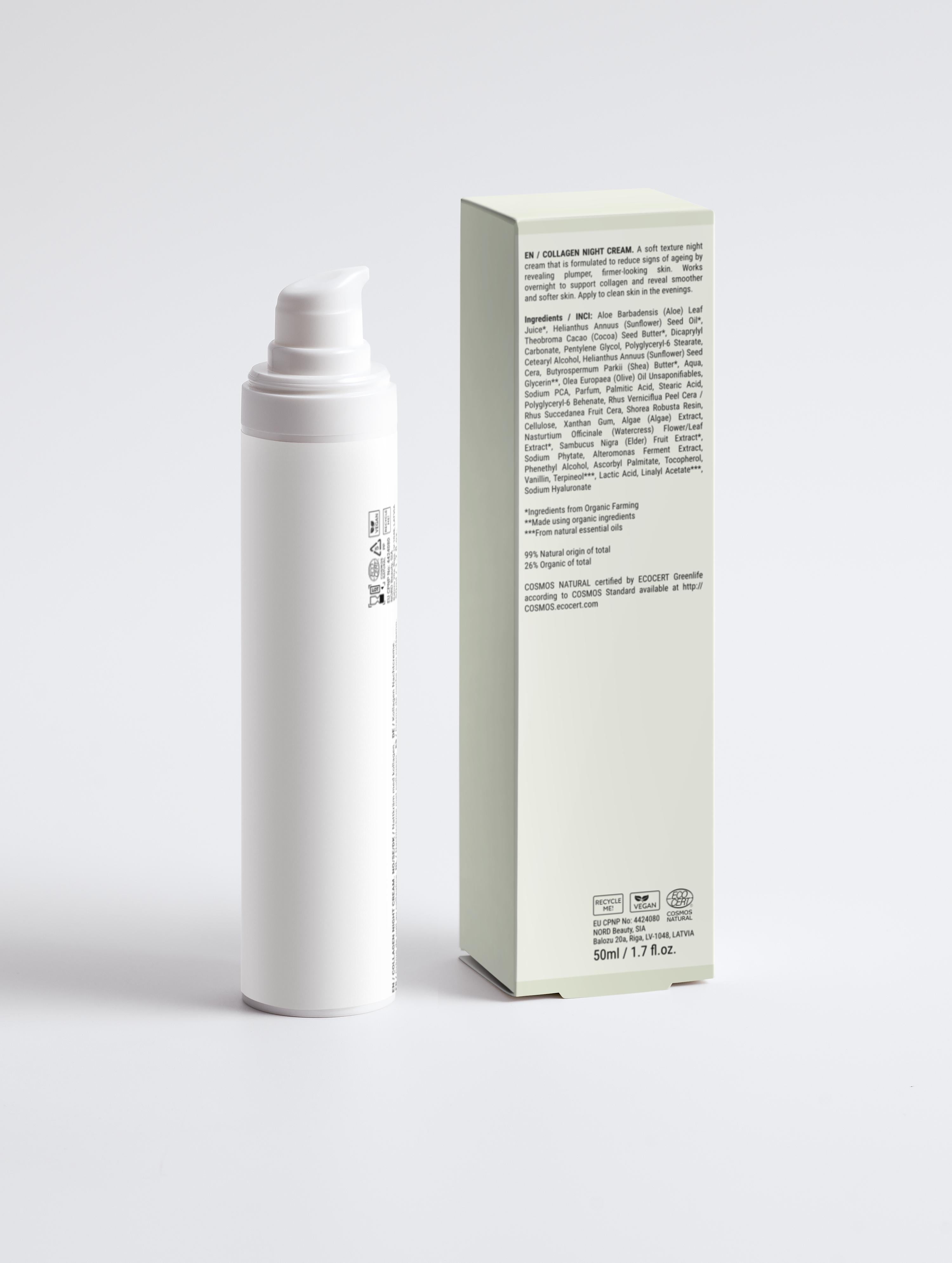 The Night Shift – Collagen Anti-Age Night Cream - My American Goods