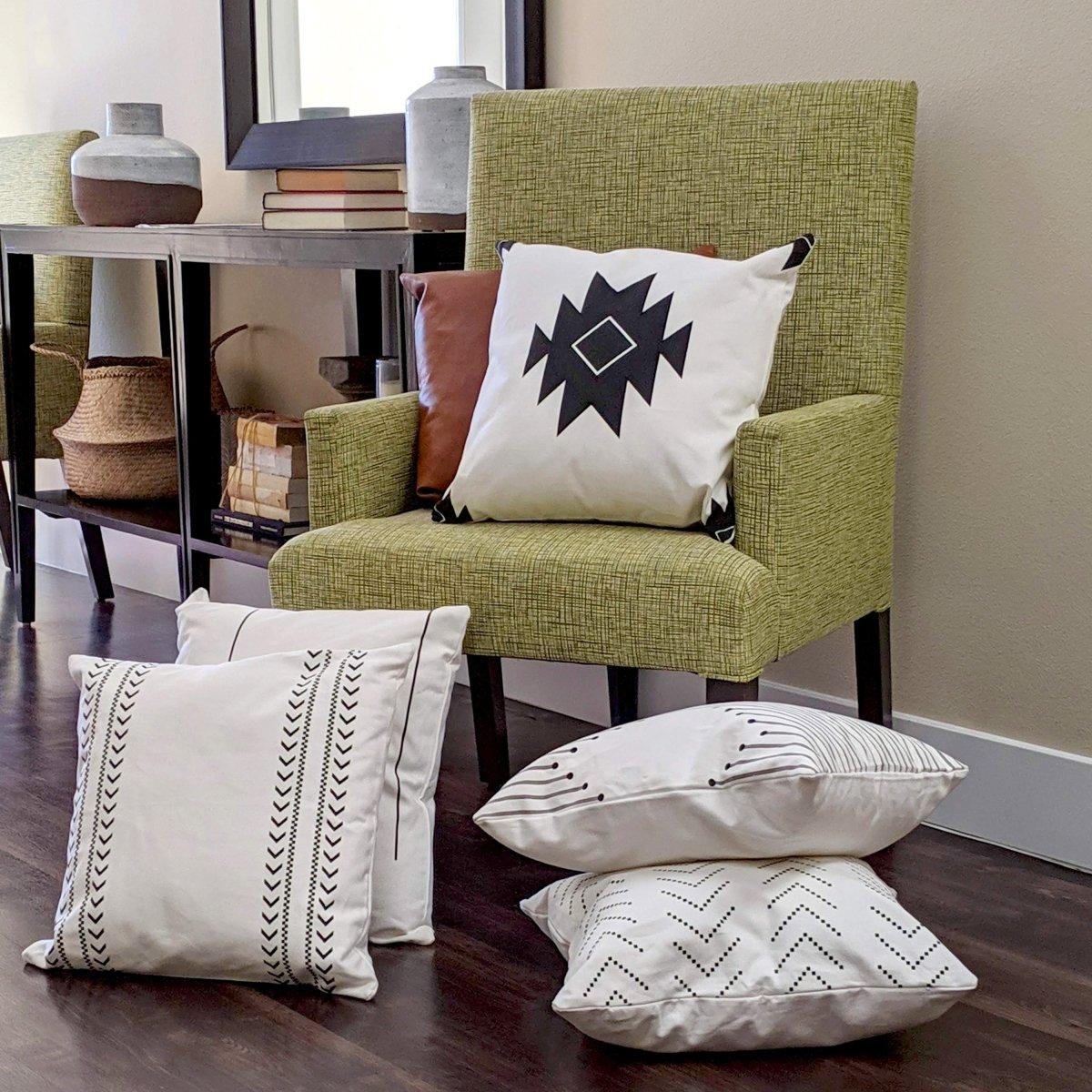 Gia Roma Throw Pilow Amber & Farm Set