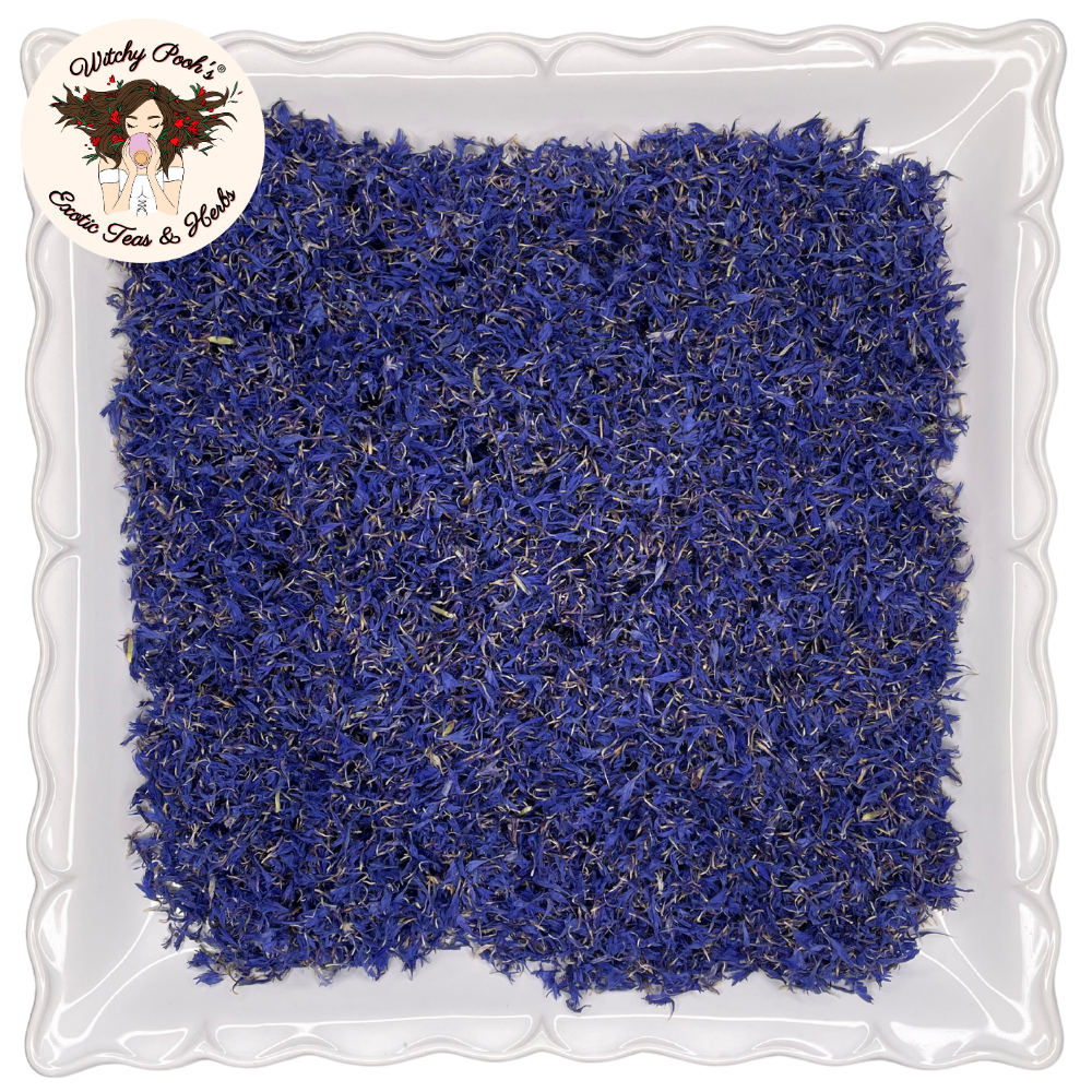 Té de pétalos de aciano de Witchy Pooh - Hojas sueltas, sin cafeína