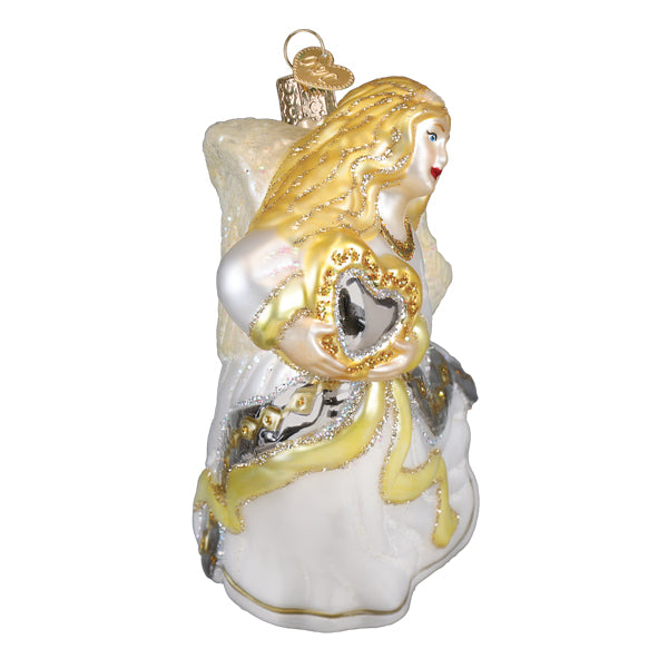 Angel With Heart Ornament - My American Goods