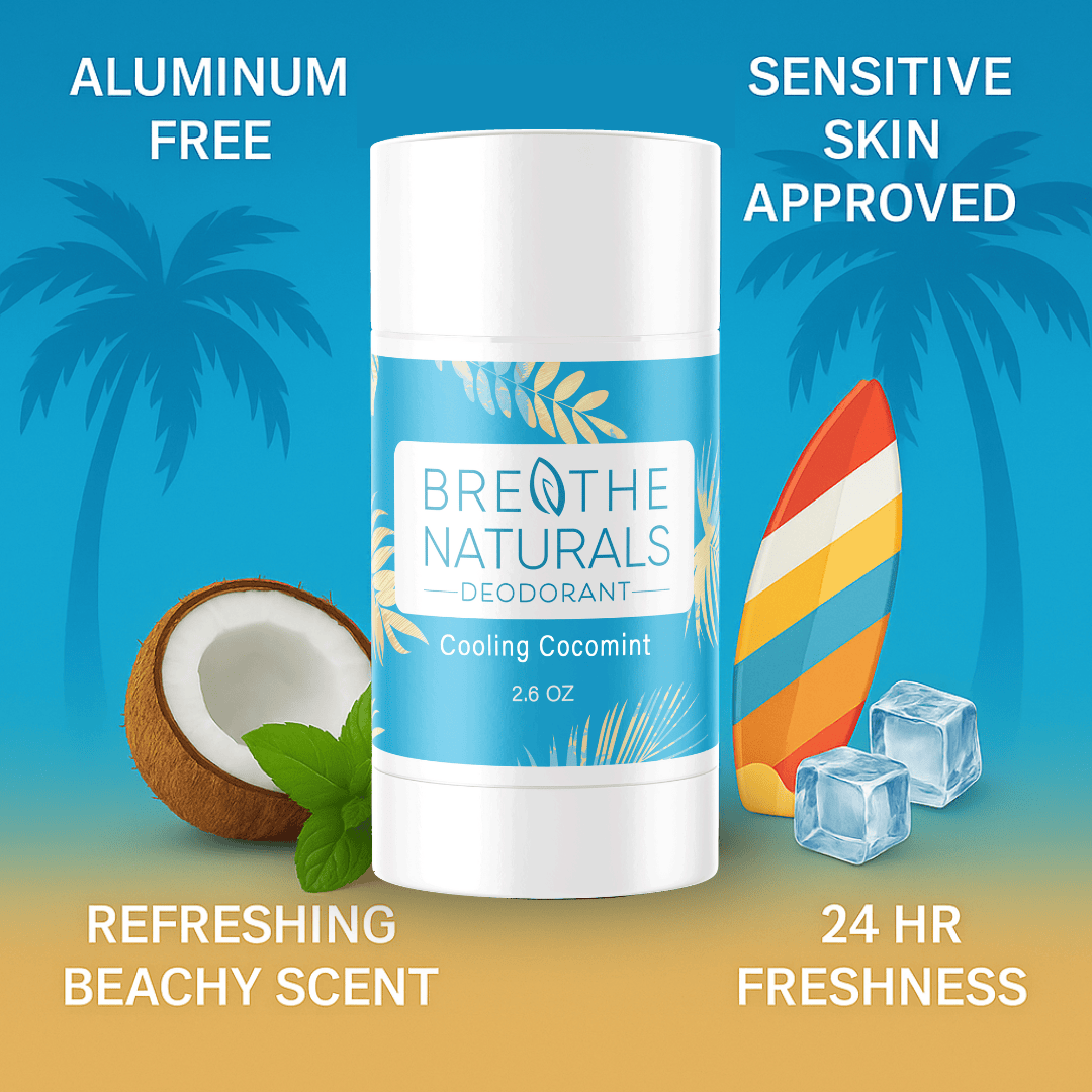 Breathe Naturals Deodorant Deodorant Cooling CocoMint Deodorant