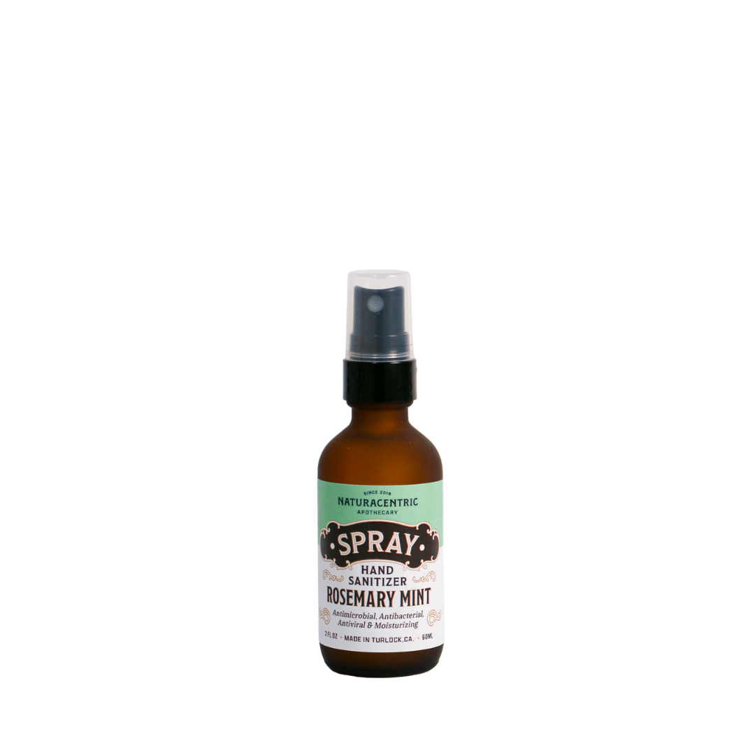 Rosemary Mint Essential Oil Based Hand Sanitizer Spray