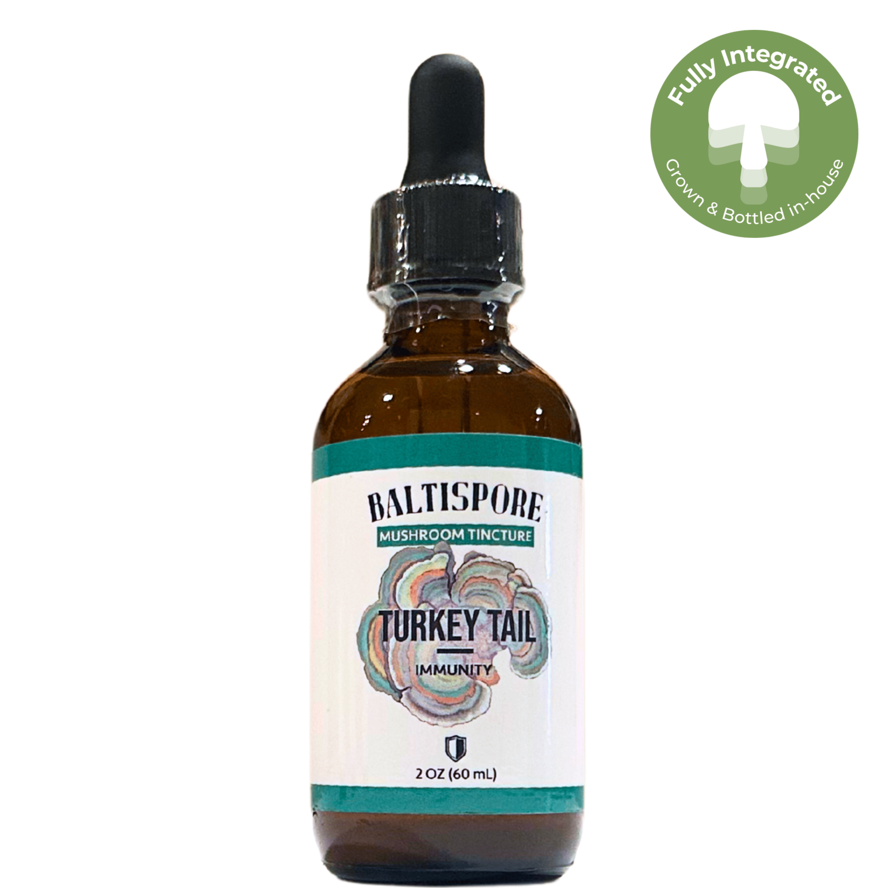 Turkey Tail Mushroom Tincture - My American Goods