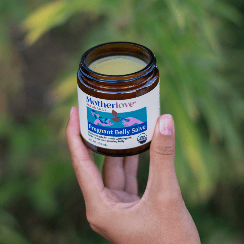 Motherlove Herbal Company Pregnancy 4 oz Pregnant Belly Salve