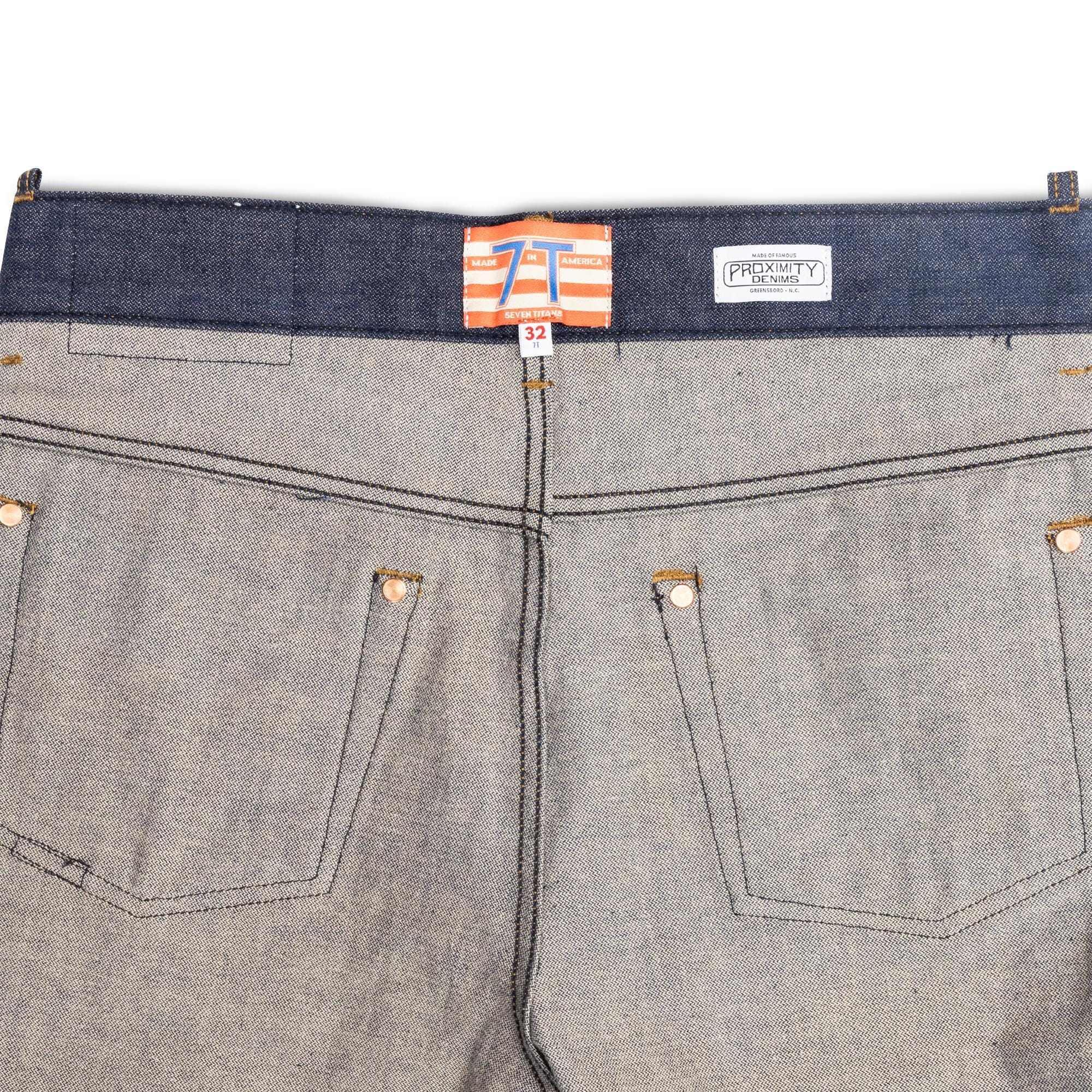 Seven Titans Straight Fit - Raw Selvedge, Proximity Manufacturing - My American Goods