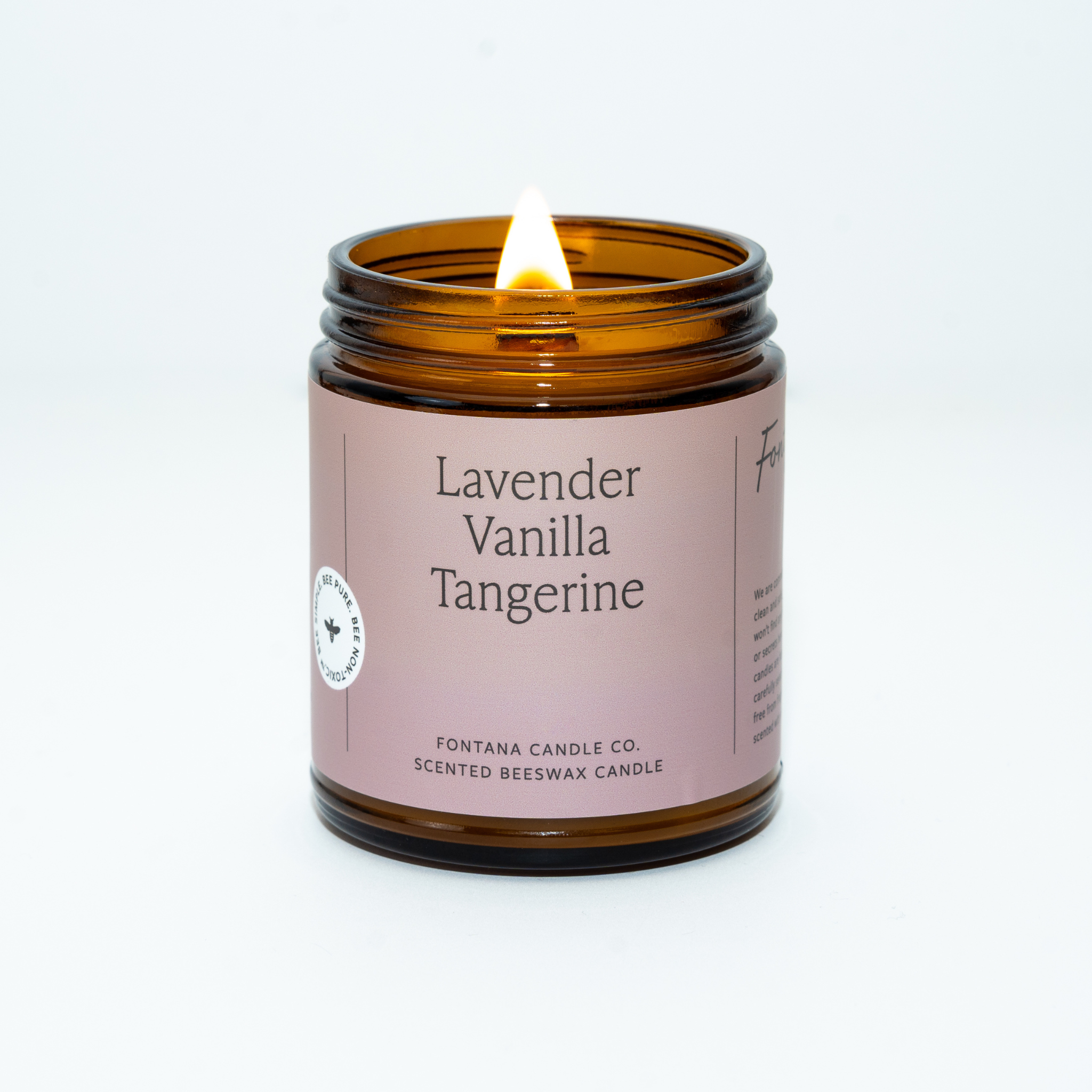 Lavender Vanilla Tangerine Jar Candle - My American Goods
