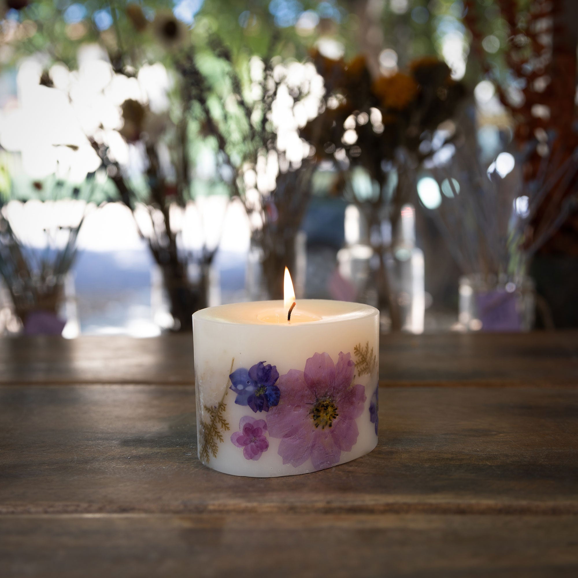 Petite Botanical Candle - Roman Lavender