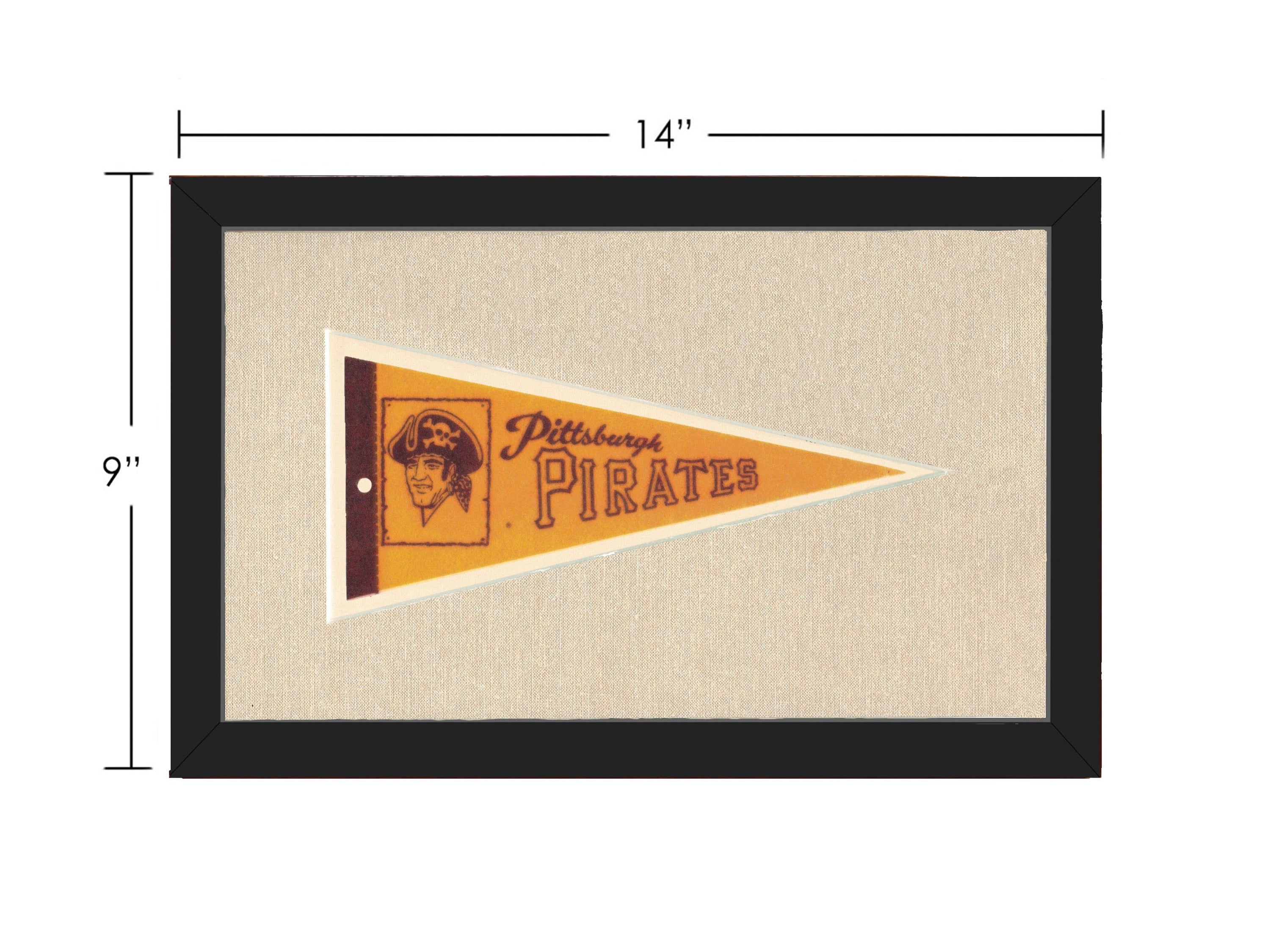 Americana Memories Vintage Pennants and Memorabilia Vintage Pittsburgh Pirates Pennant