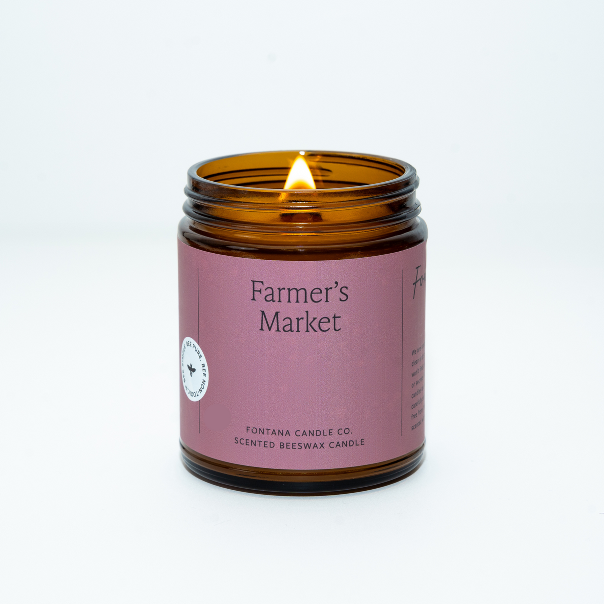 Fontana Candle Co Candles 9 oz Straight Sided Jar Farmer&
