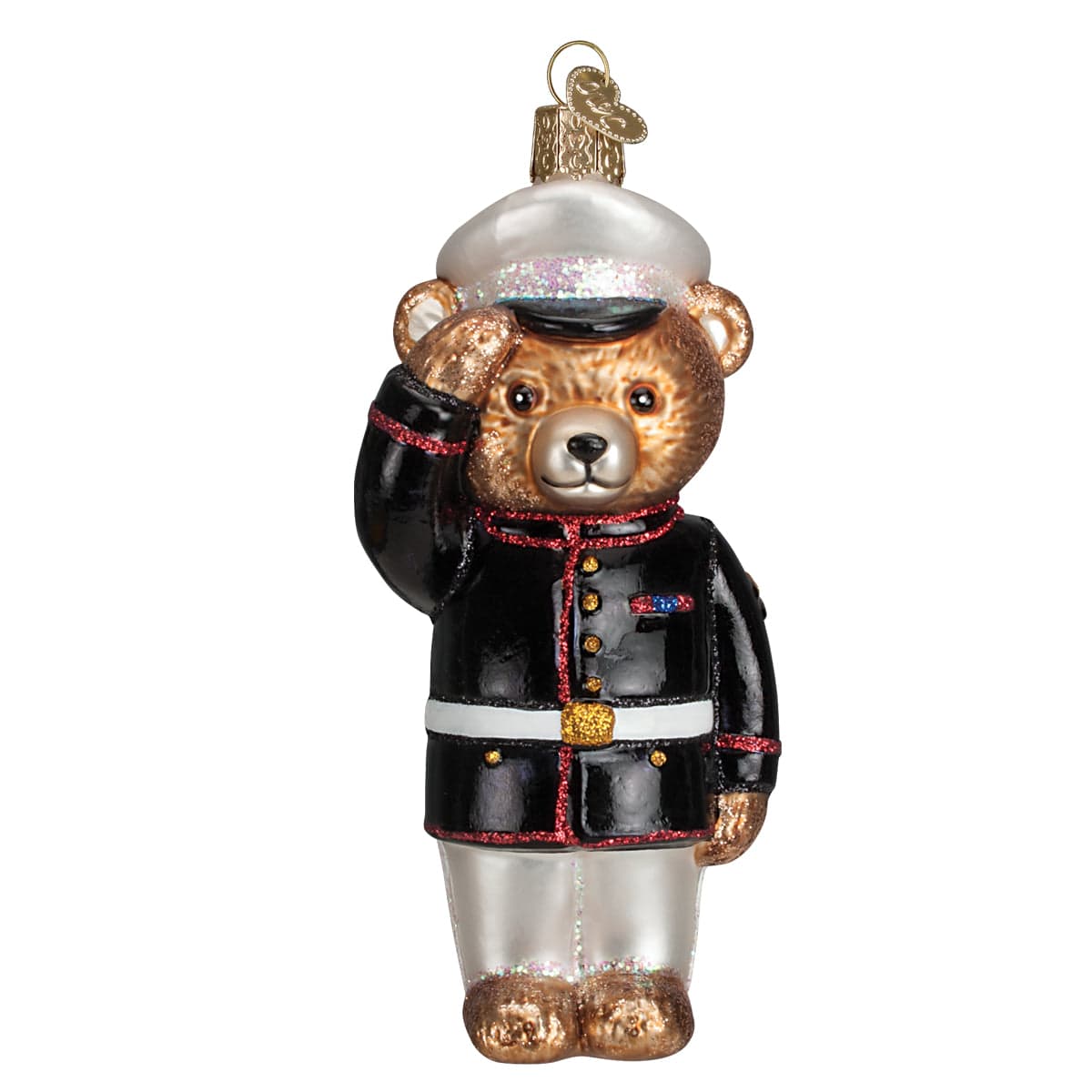 Old World Christmas 5 X 2.5 X 1.75 / 12403 Marine Bear Ornament
