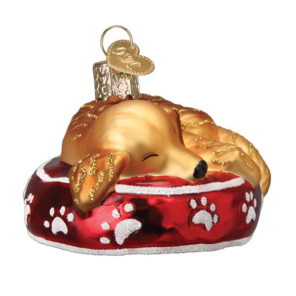 Sleepy Golden Retriever Ornament - My American Goods