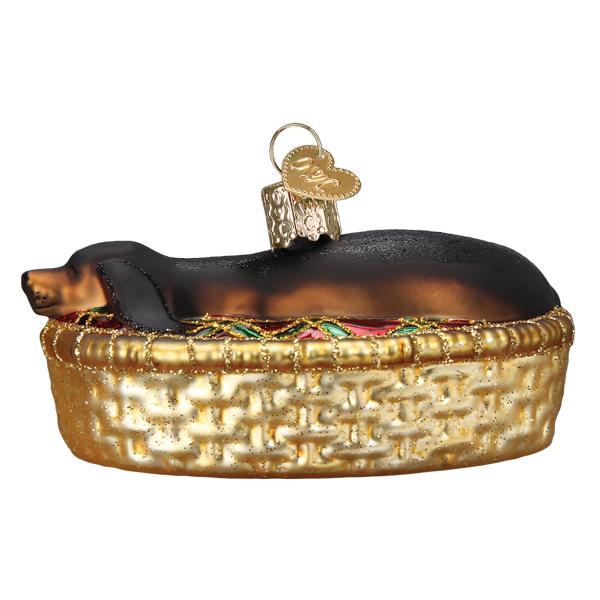 Sleepy Dachshund Ornament - My American Goods