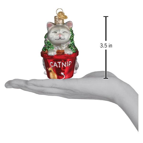 Catnip Cat Ornament