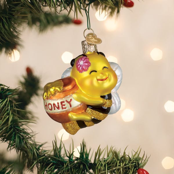 Old World Christmas 3 X 3 X 1.5 / 12719 Bee Sweet Ornament