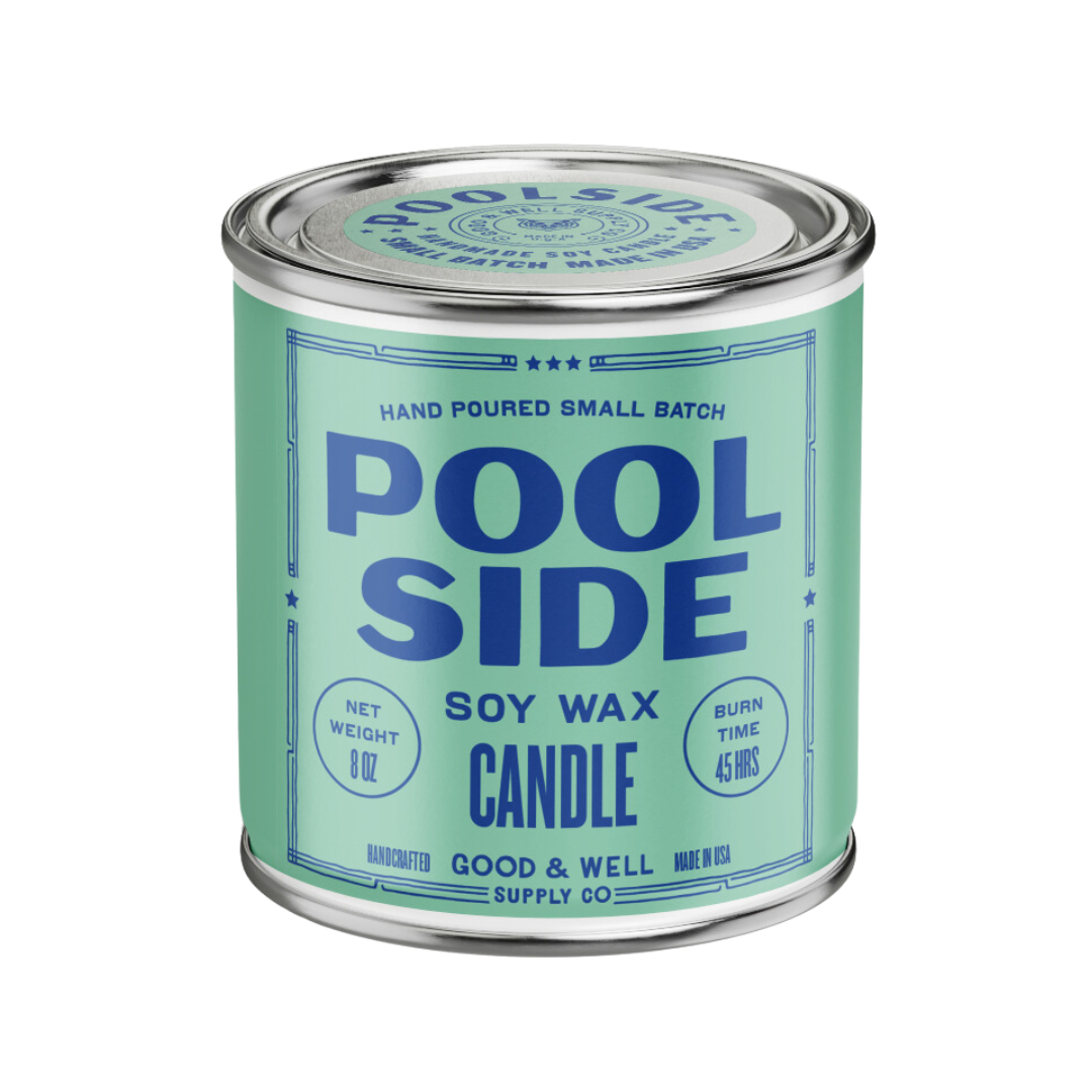 Pool Side Happy Place Candle - My American Goods