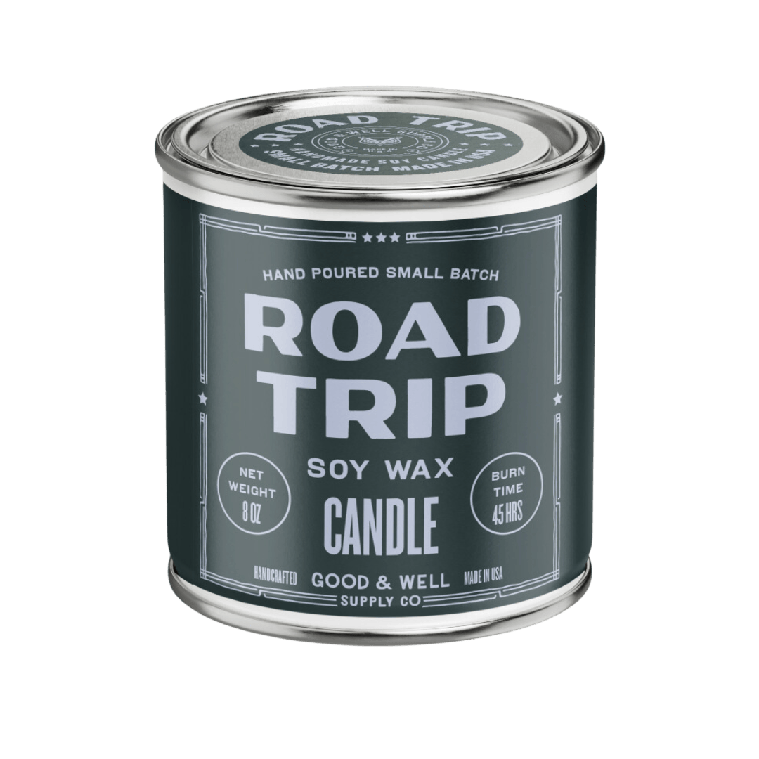 Good & Well Supply Co Candles Road Trip Happy Place Candle