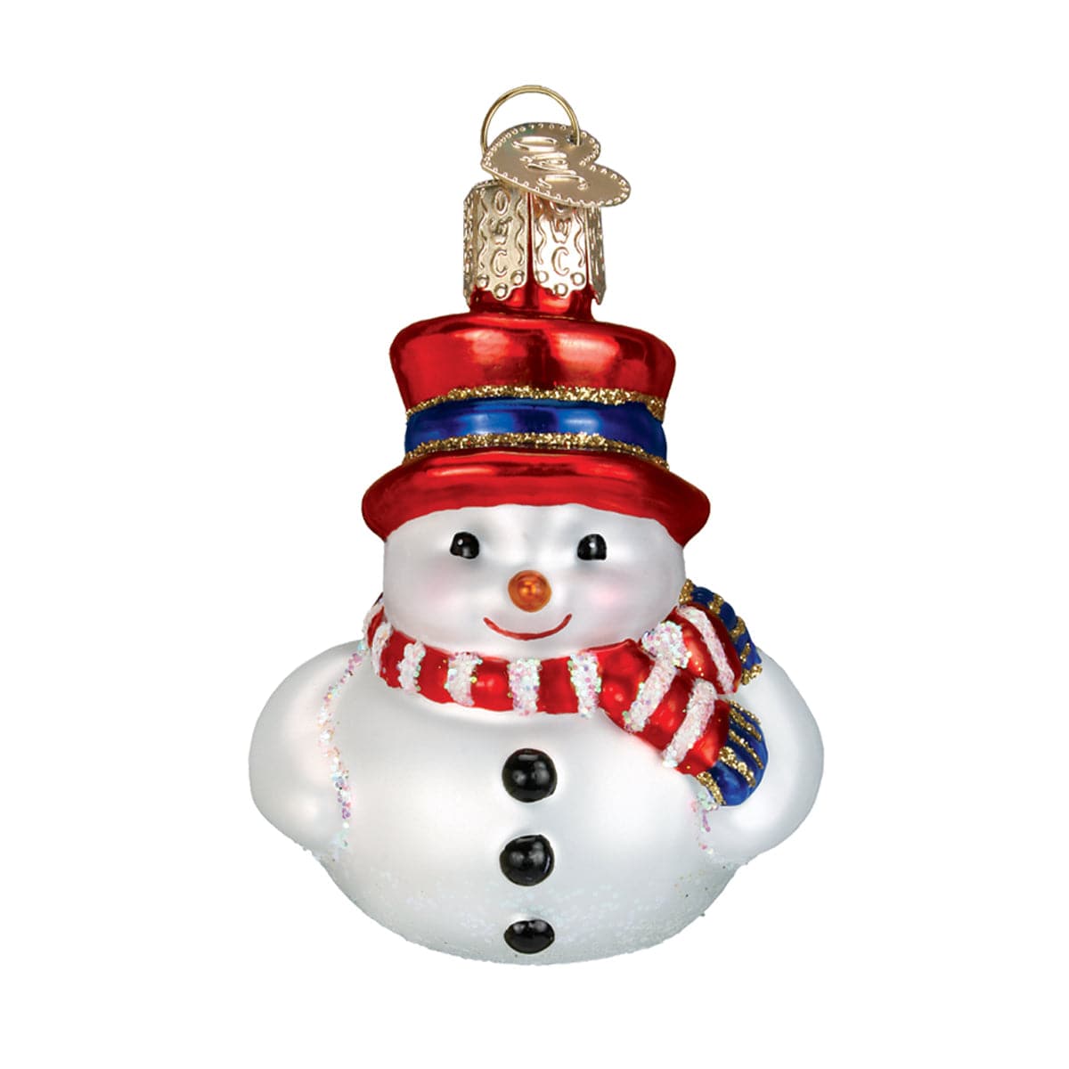 Old World Christmas 2.5 X 1.5 X 1 / 14022 Mini Snowman Ornament Set