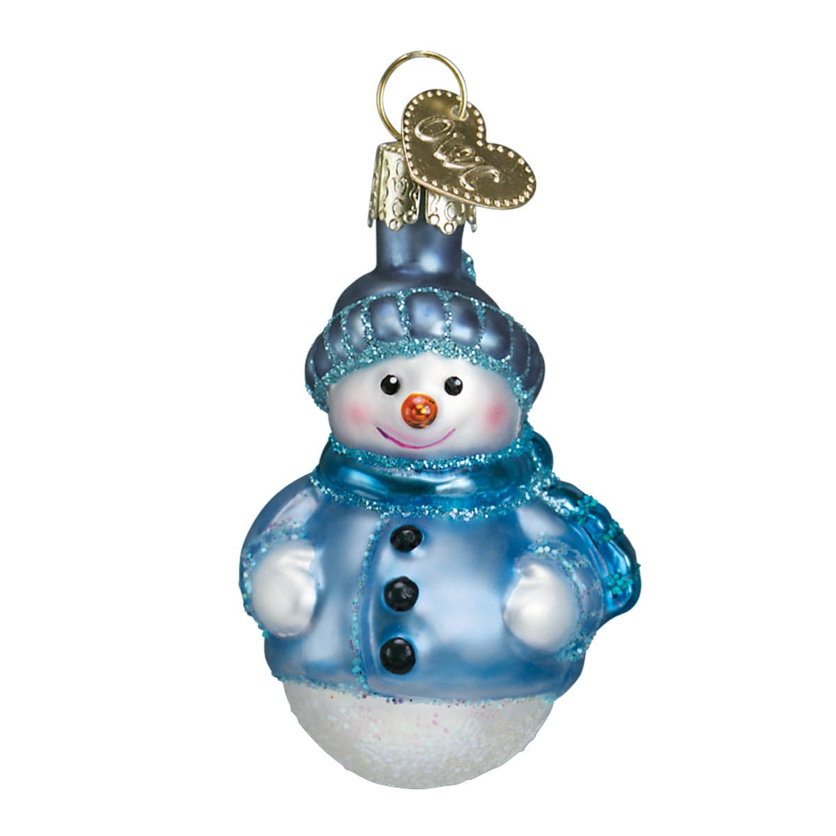 Old World Christmas 2.5 X 1.5 X 1 / 14022 Mini Snowman Ornament Set
