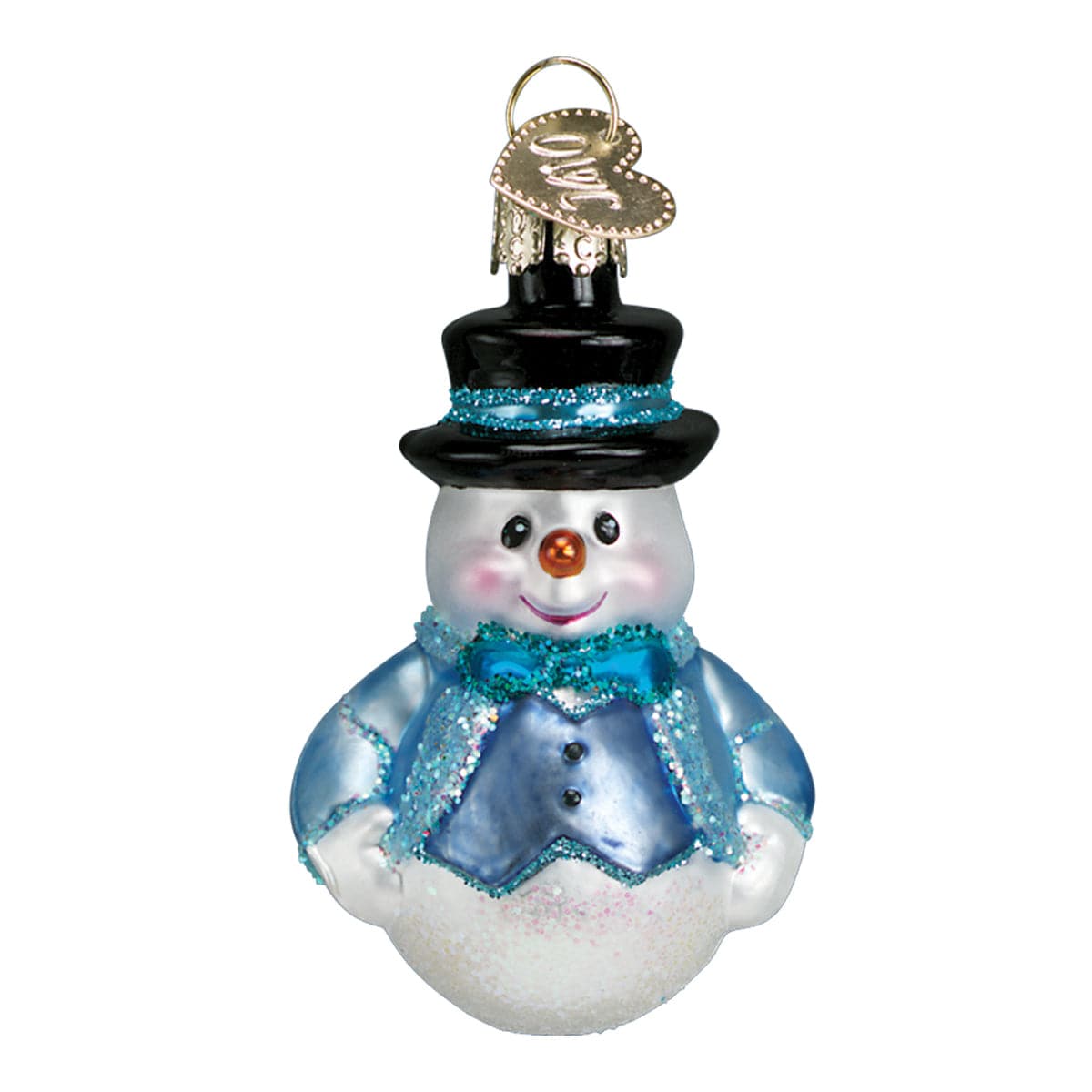 Old World Christmas 2.5 X 1.5 X 1 / 14022 Mini Snowman Ornament Set