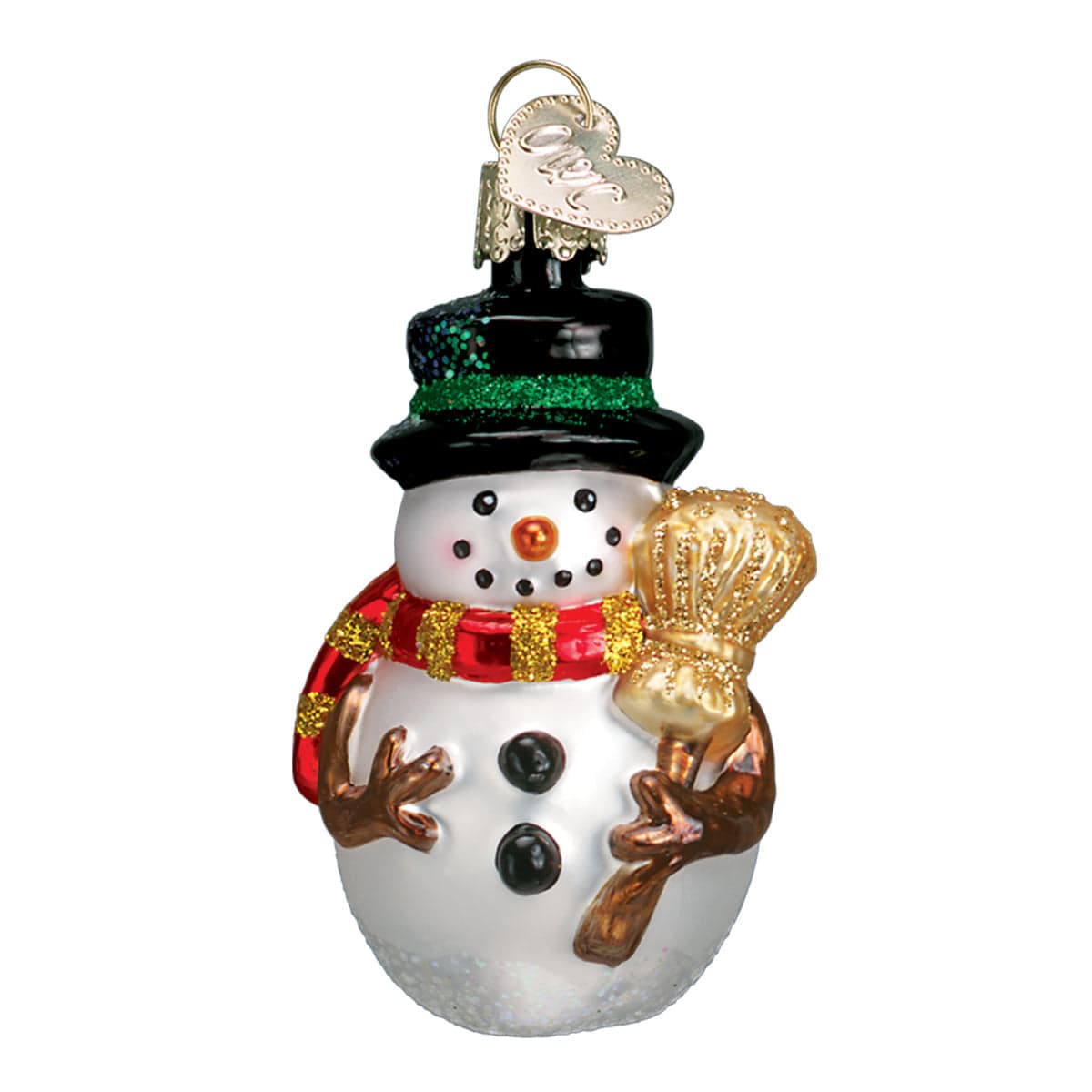 Old World Christmas 2.5 X 1.5 X 1 / 14022 Mini Snowman Ornament Set